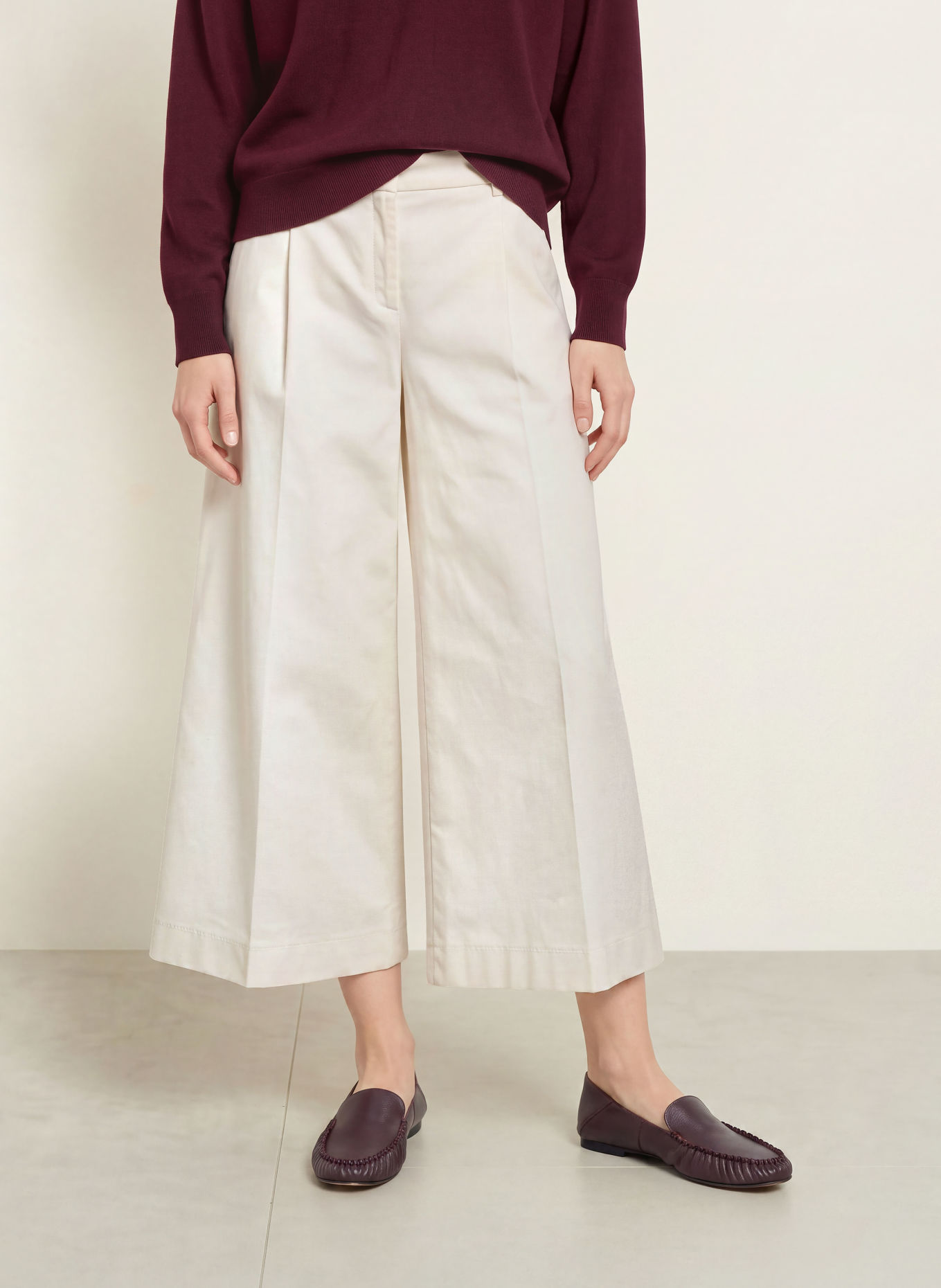 BRAX MELLI S Culottes: WHITE
