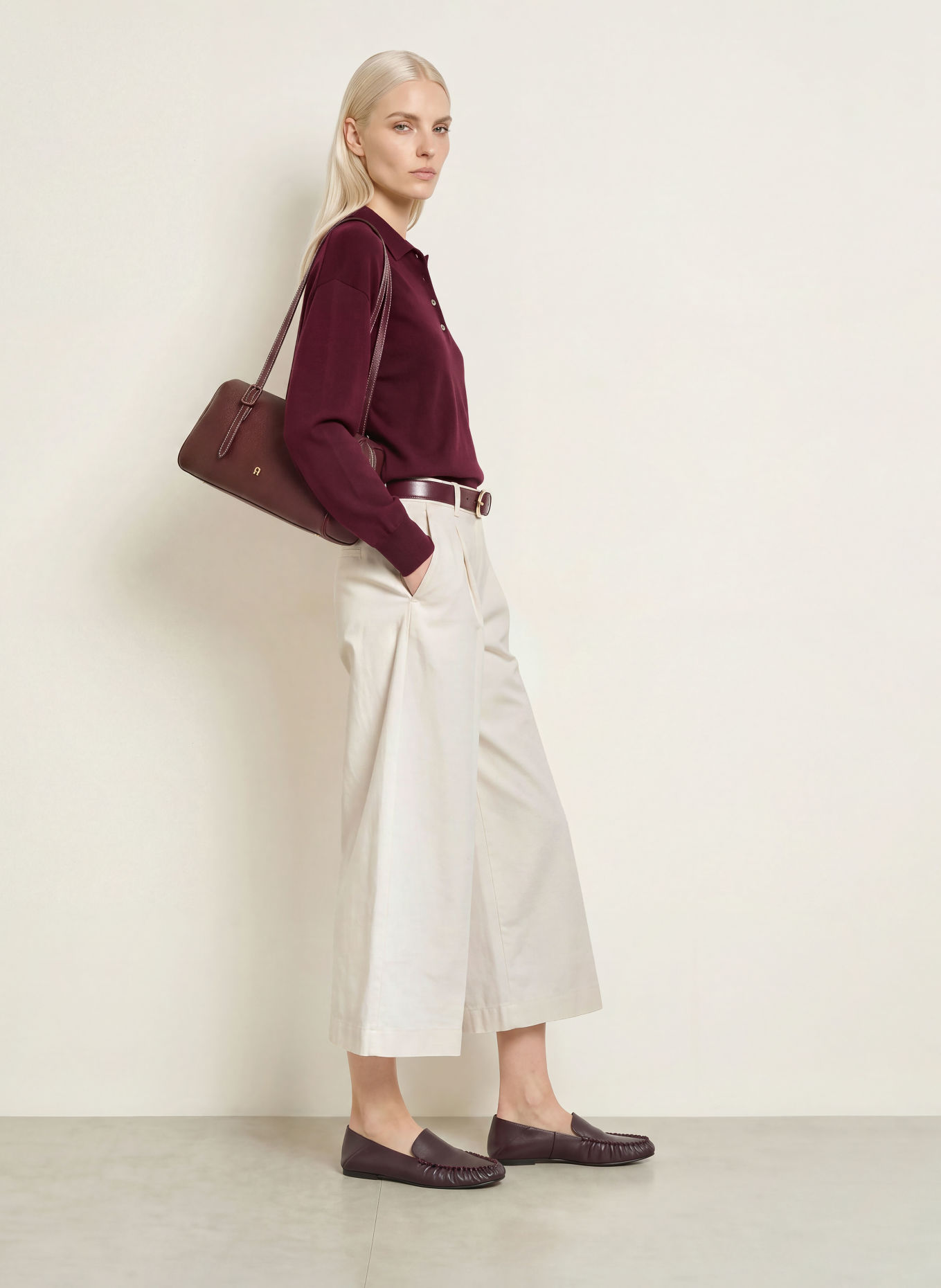 BRAX MELLI S Culottes: WHITE
