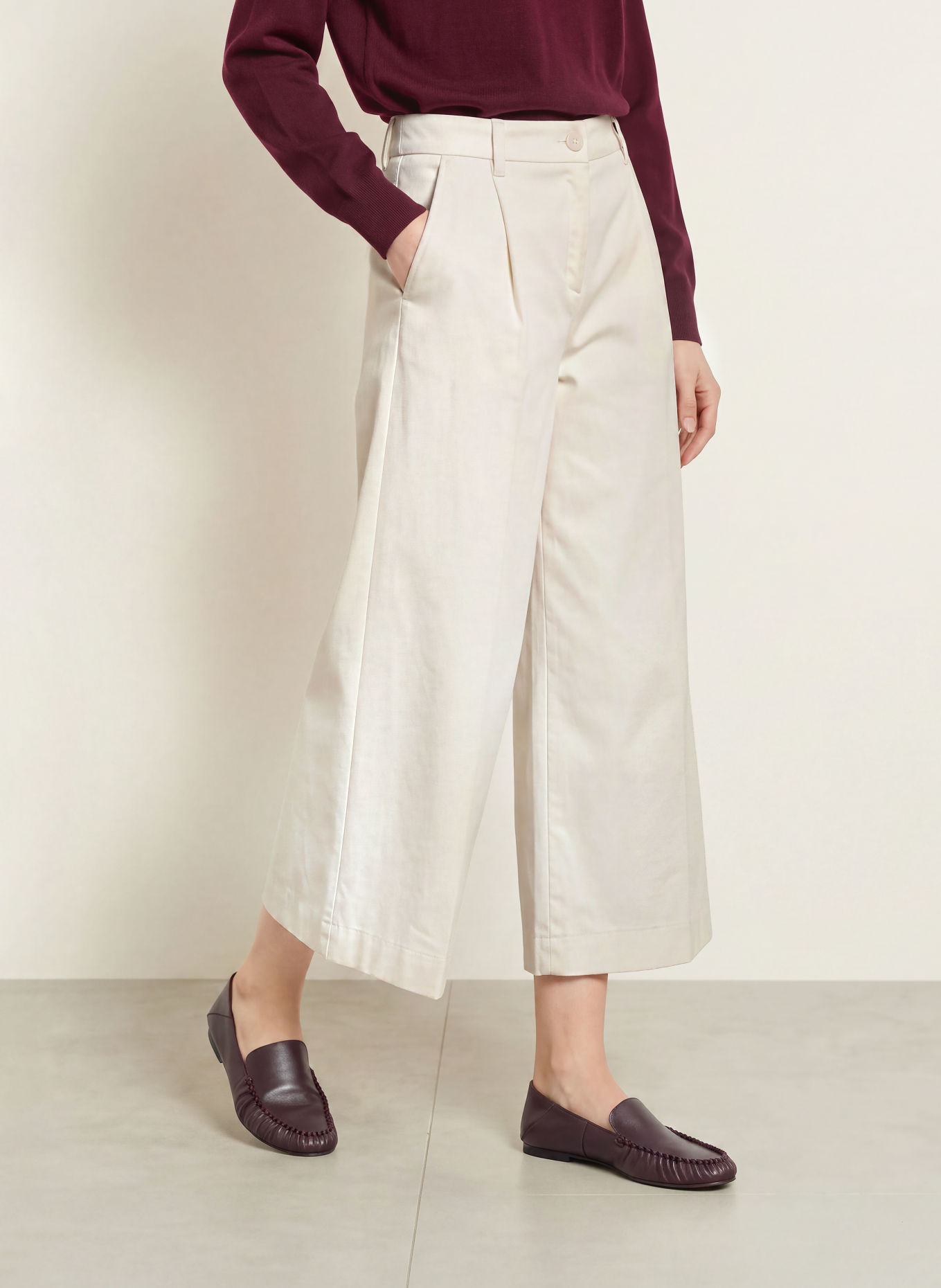BRAX MELLI S Culottes: WHITE