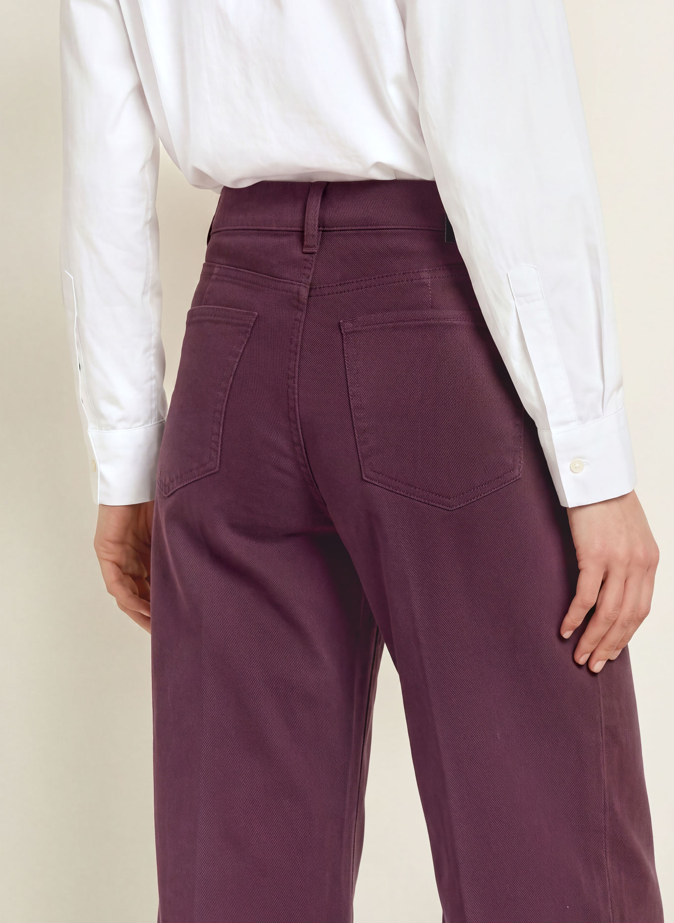 BRAX Bootcut-Hose MAINE: DUNKELROT