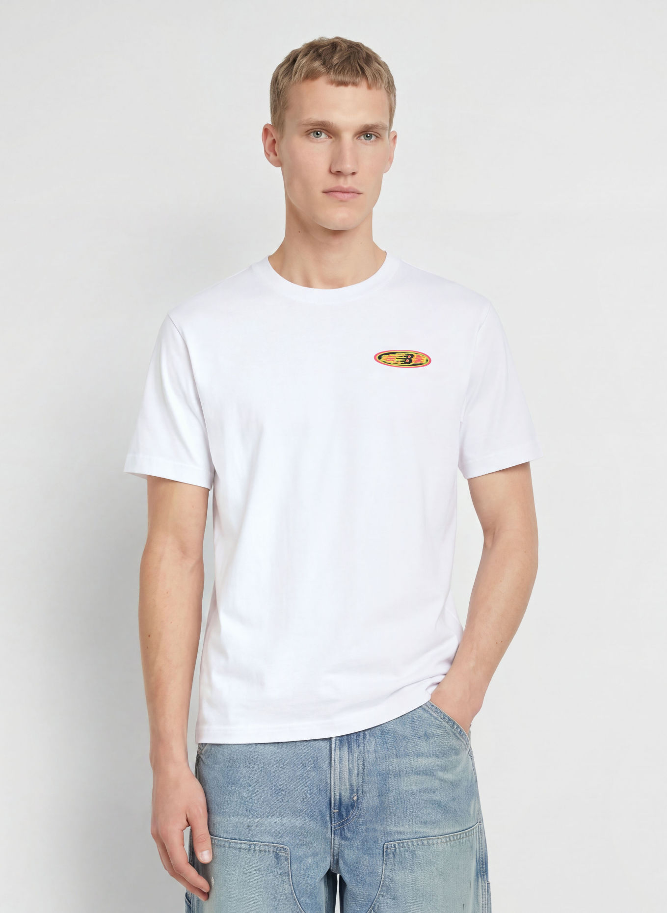new balance T-shirt MT6200: HVID
