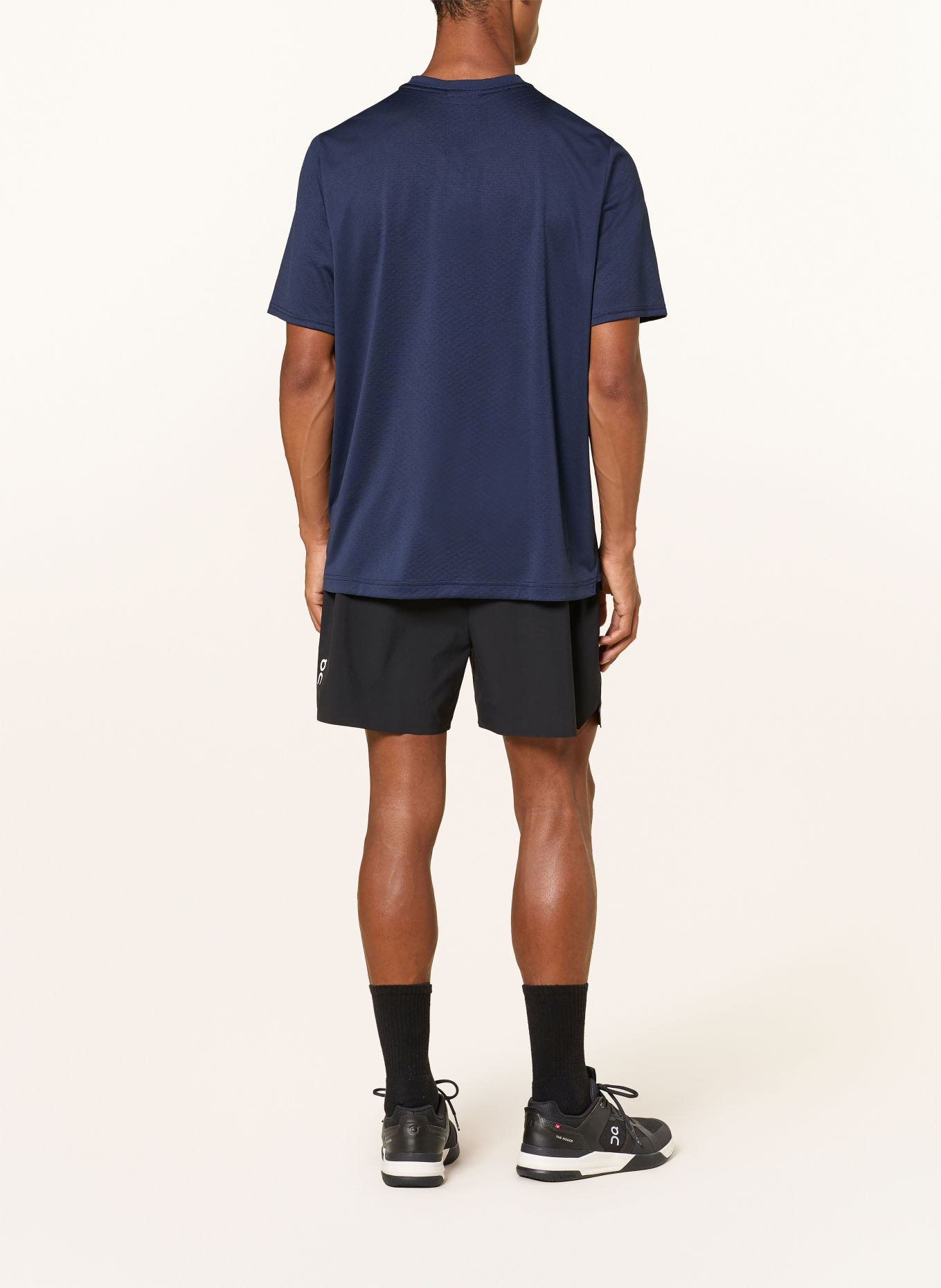 On Trainingsshirt COURT-T EDIT: DONKERBLAUW