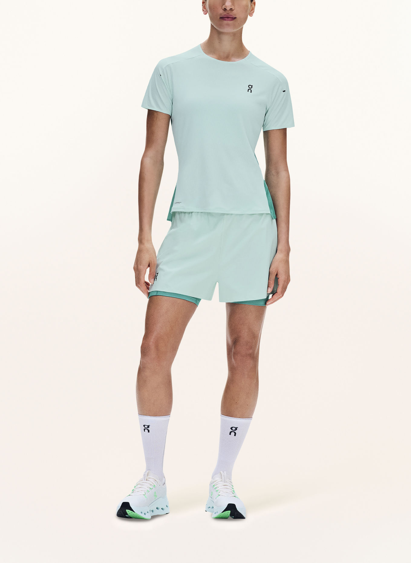 On Trainingsshirt PERFORMANCE-T: TURQUOISE