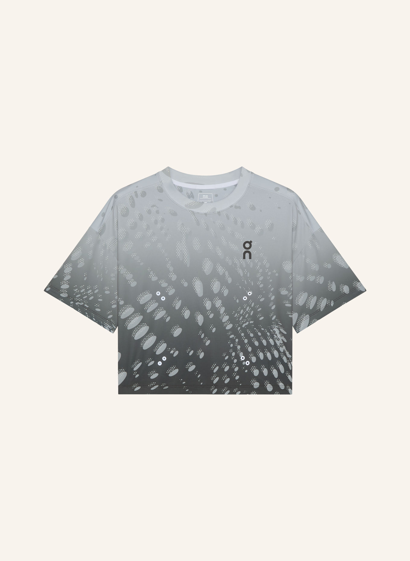 On T-shirt technique PERFORMANCE VOLT-T: GRIS FONCÉ / GRIS