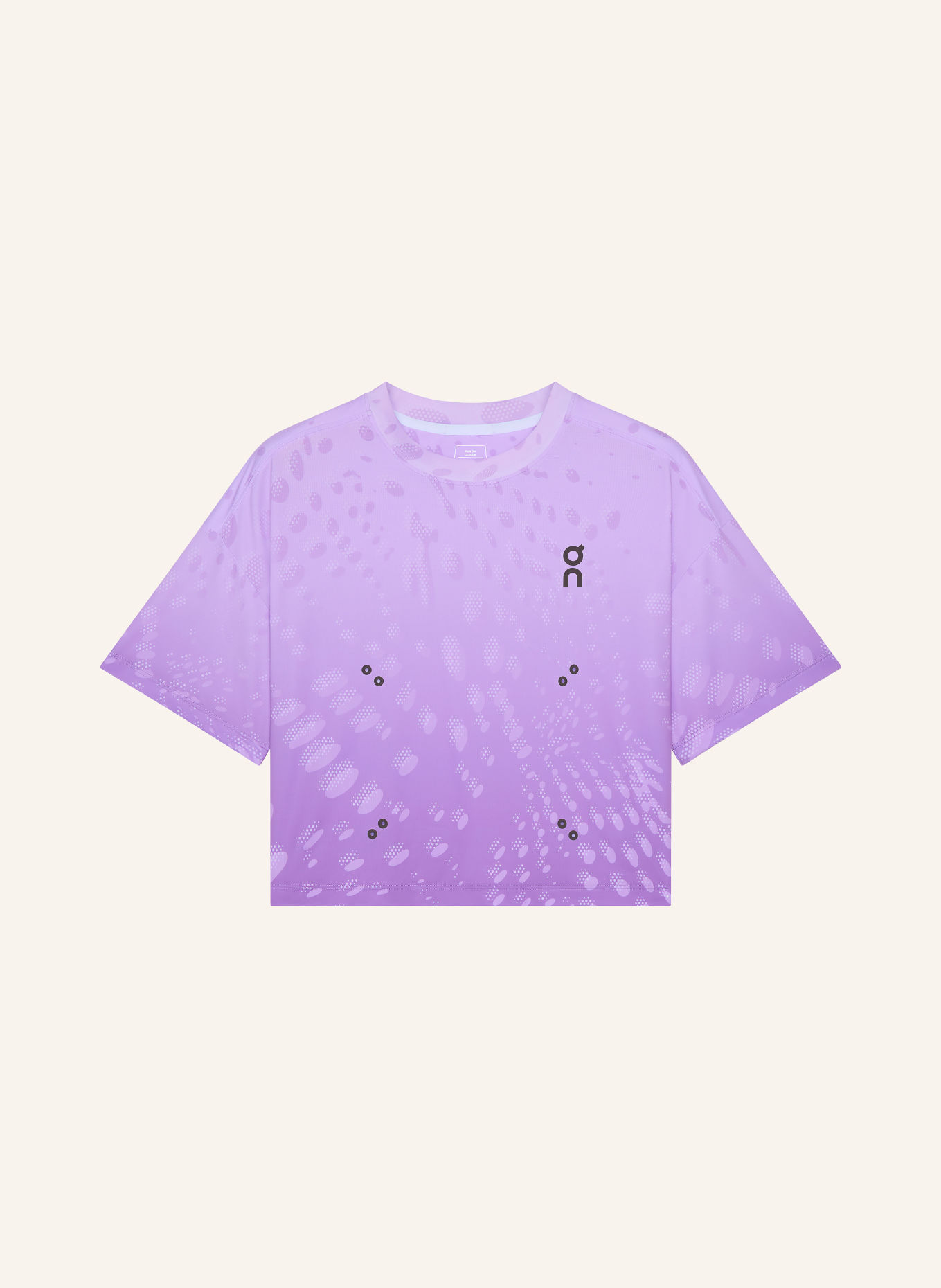 On Functional shirt PERFORMANCE VOLT-T: PURPLE / LIGHT PURPLE