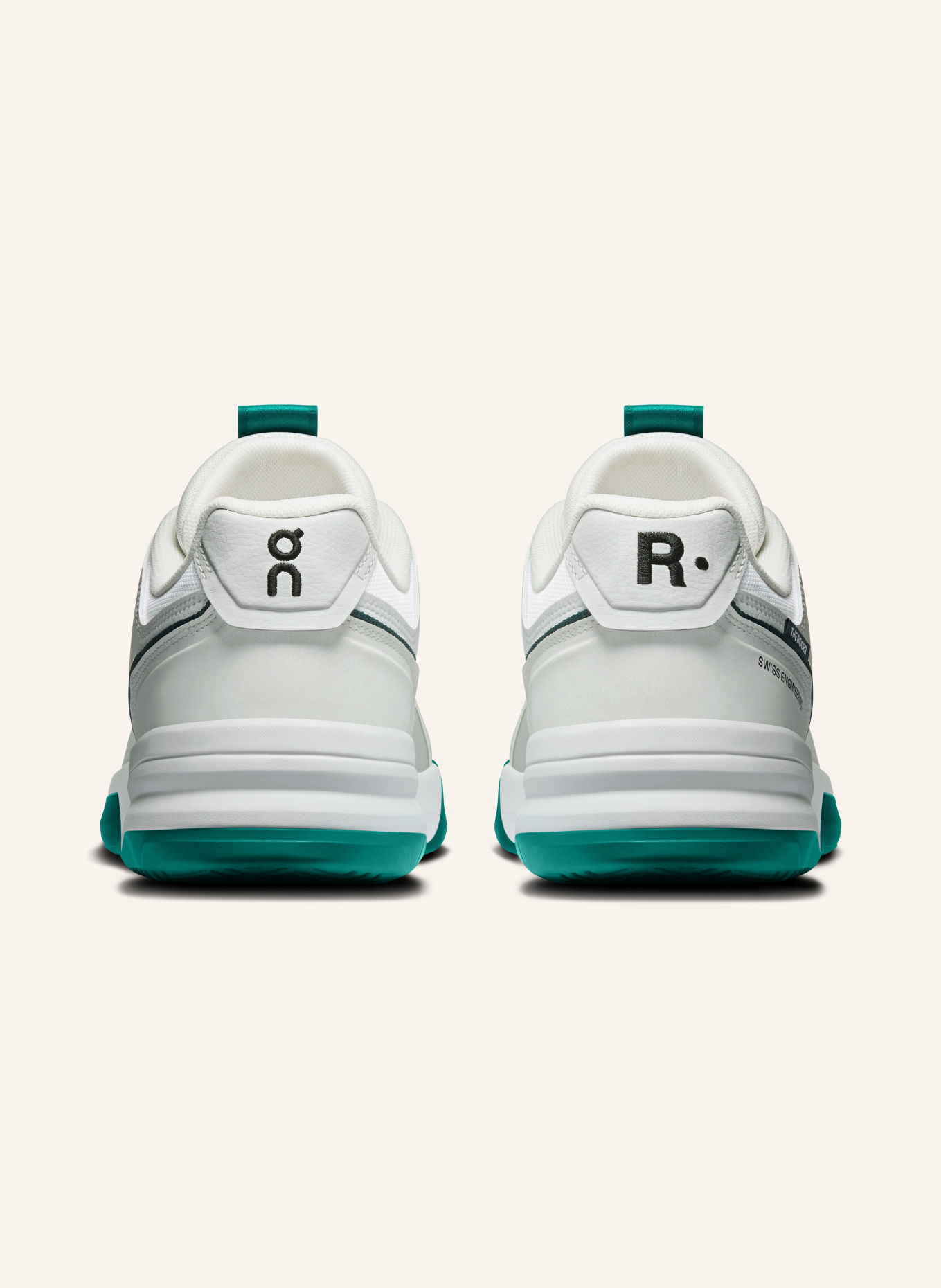 On Tennisschoenen THE ROGER CLUBHOUSE PRO 2: WIT / GROEN
