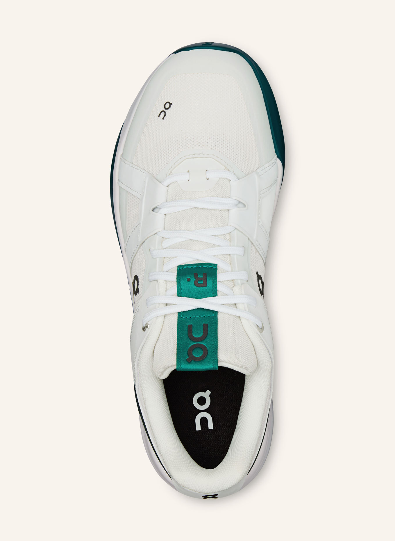 On Tennisschoenen THE ROGER CLUBHOUSE PRO 2: WIT / GROEN