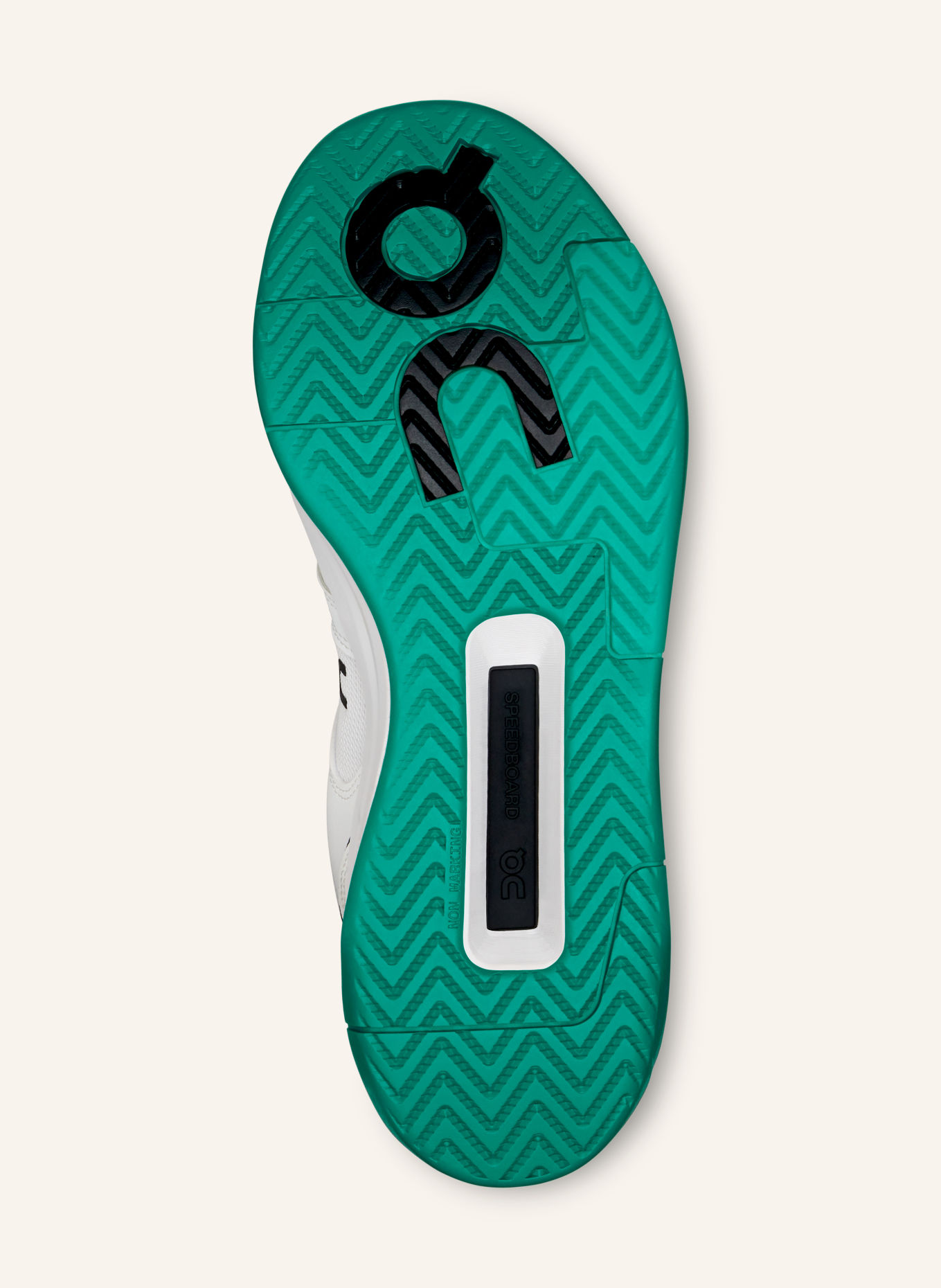 On Tennisschoenen THE ROGER CLUBHOUSE PRO 2: WIT / GROEN