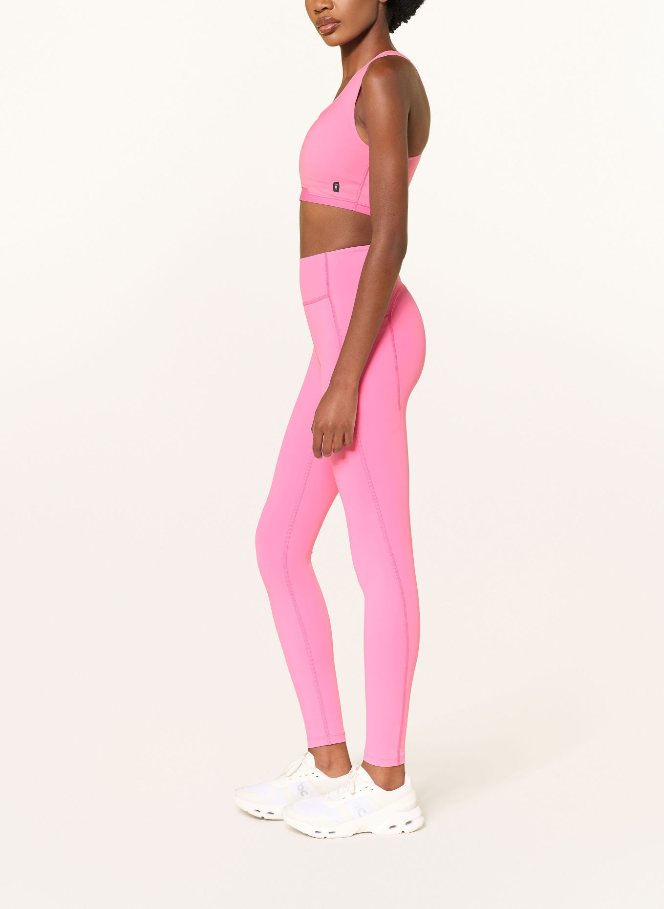 On TRAIN Leggings: PINK
