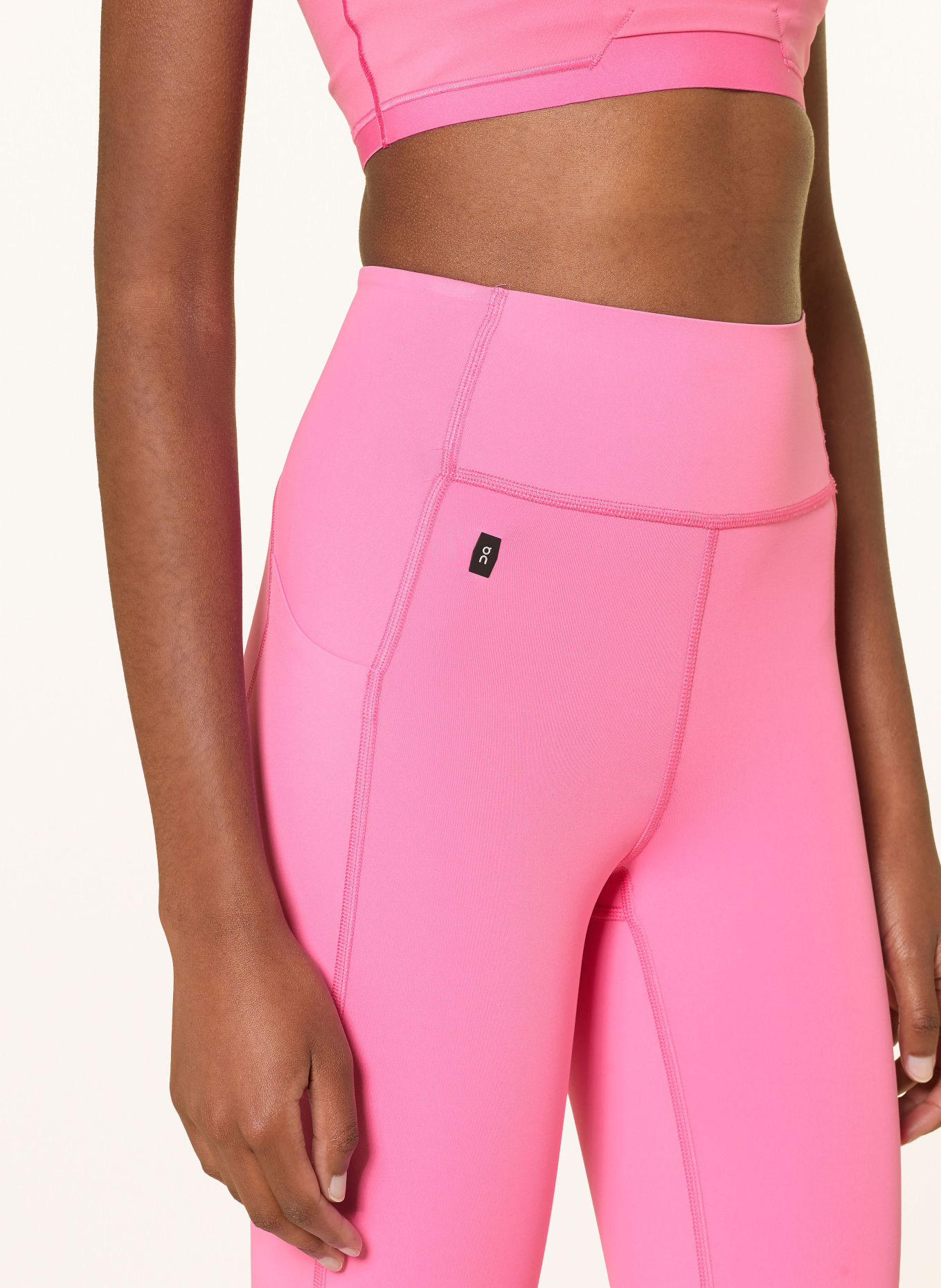 On TRAIN Leggings: PINK