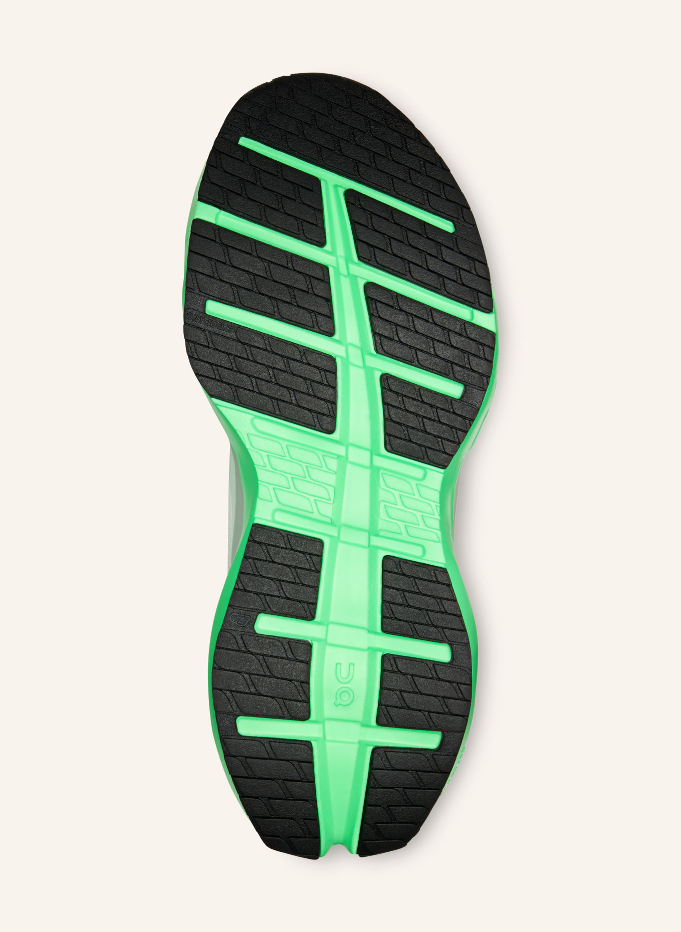 On Hardloopschoenen CLOUDRUNNER 3 MAX: WIT / NEONGROEN / ZWART