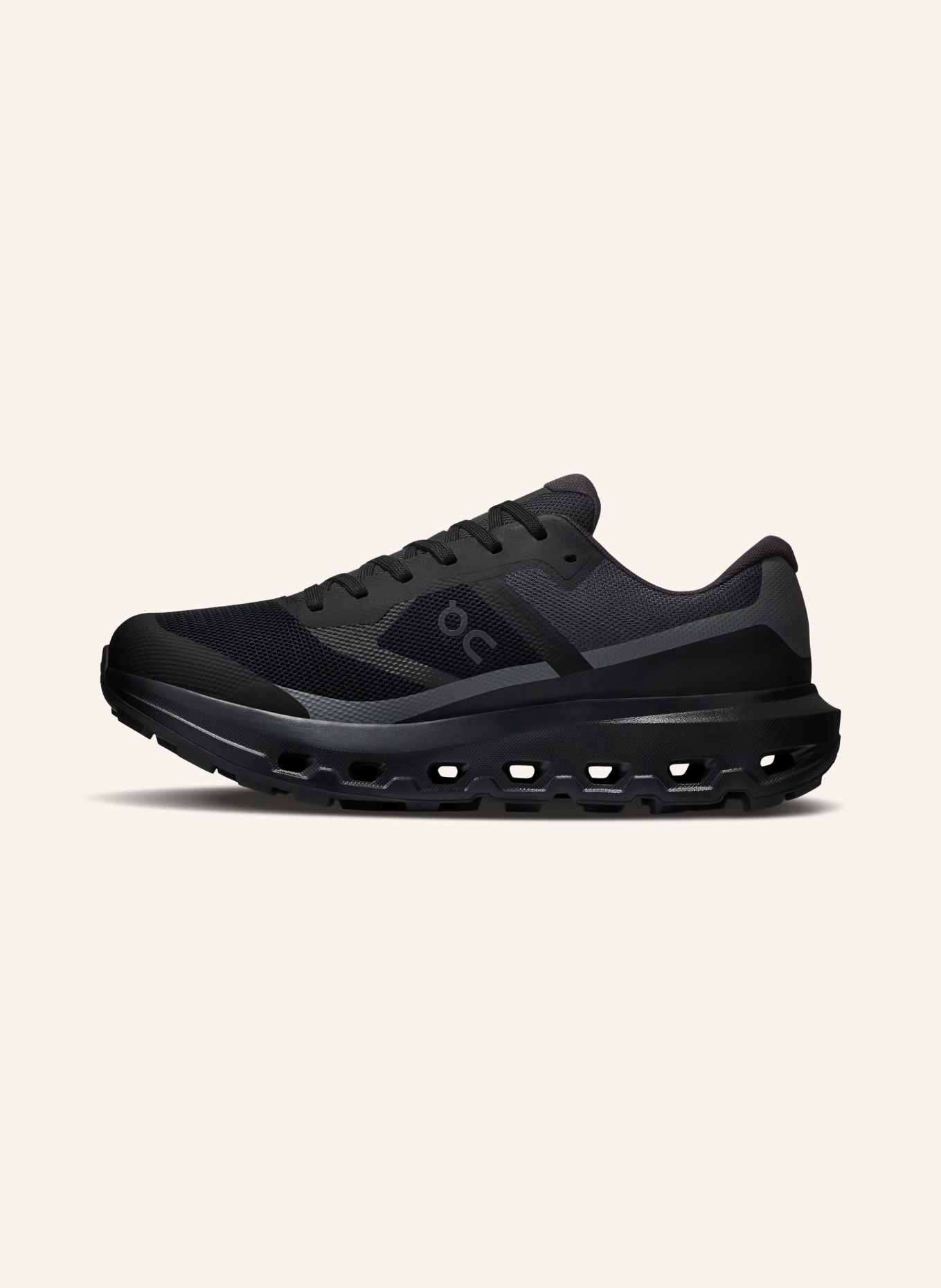 On Trailrunningschoenen CLOUDVISTA 3 WATERPROOF: ZWART