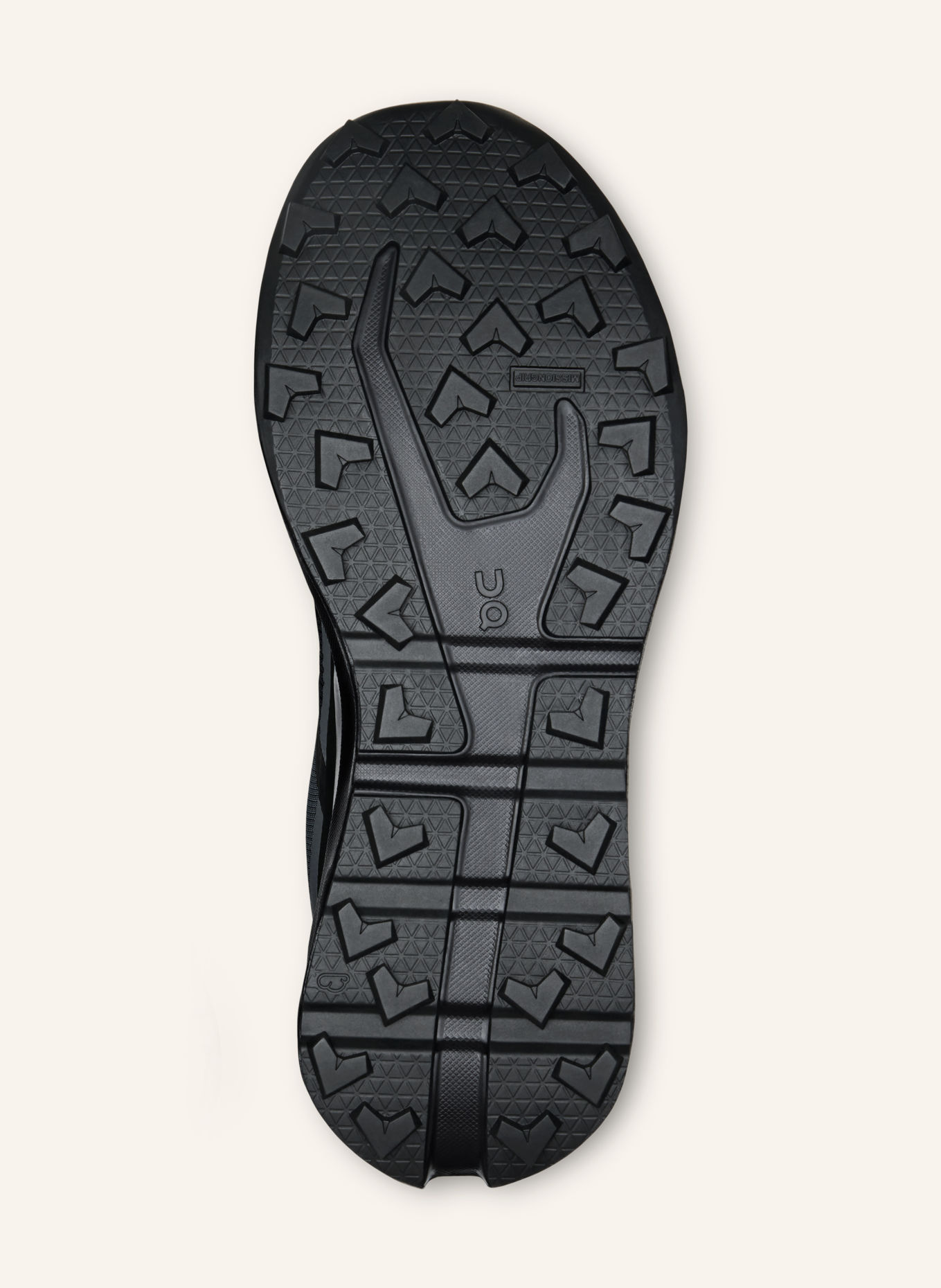 On Trailrunningschoenen CLOUDVISTA 3 WATERPROOF: ZWART