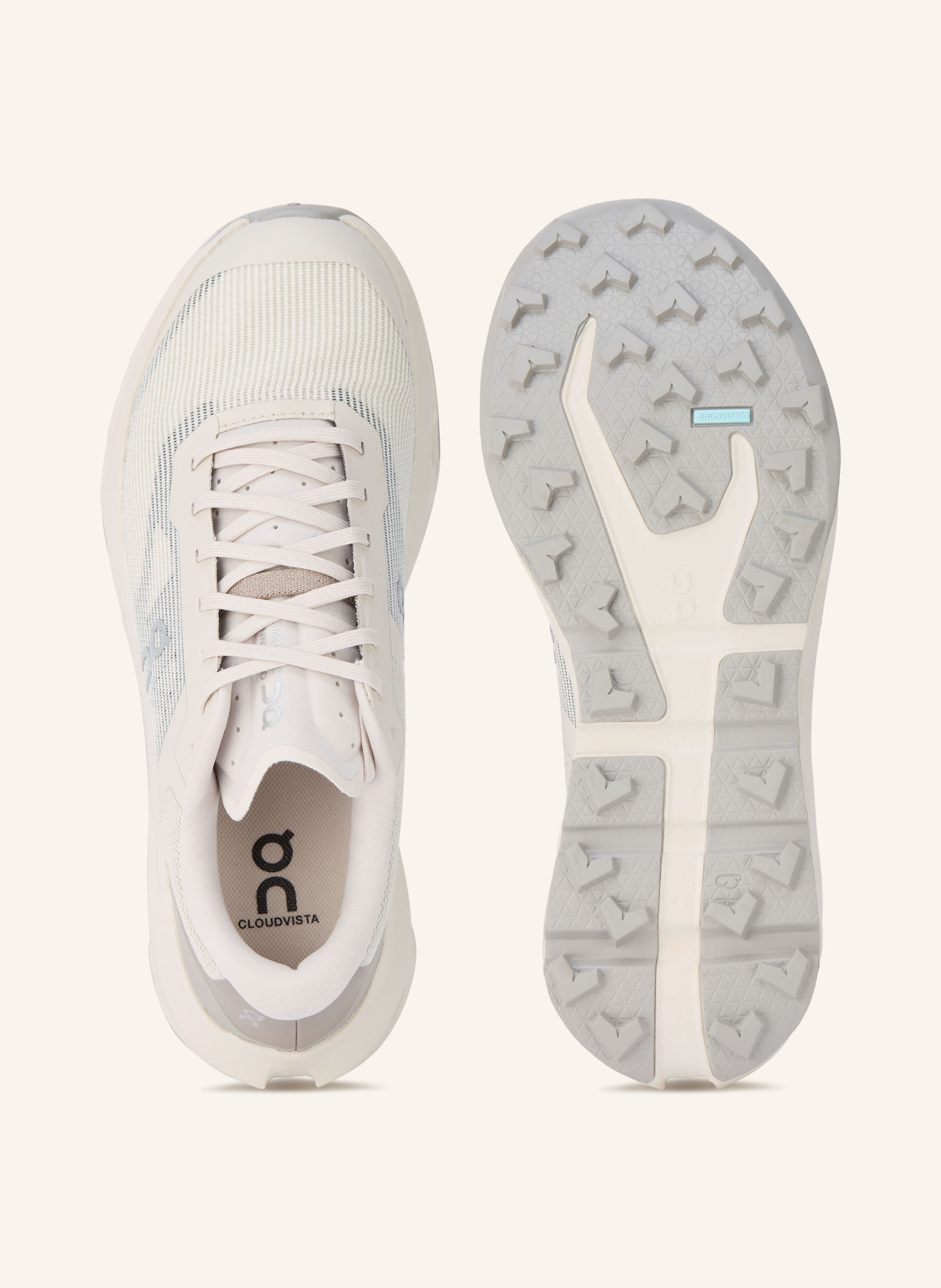 On Trailrunning-sko CLOUDVISTA 3: BEIGE / TAUPE