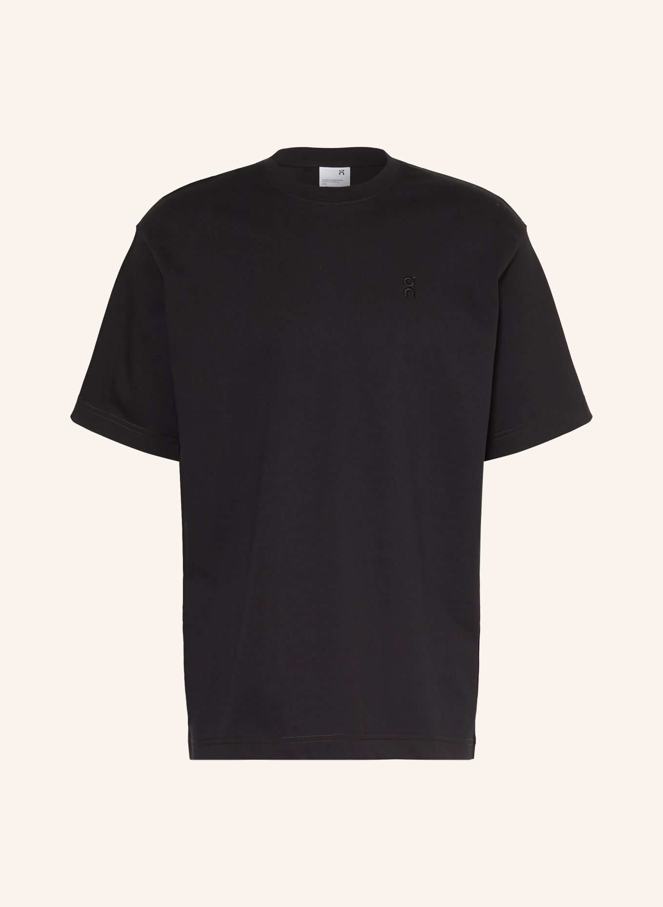 On CLUB COLLECTIVE-T ELLIPSE T-shirt: BLACK / WHITE