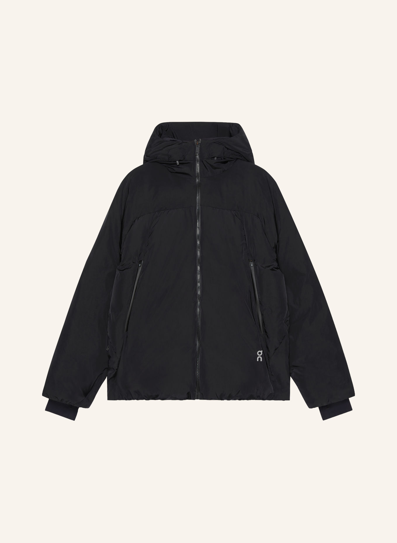 On ALL DAY PUFFER Quilted Jacket: BLACK