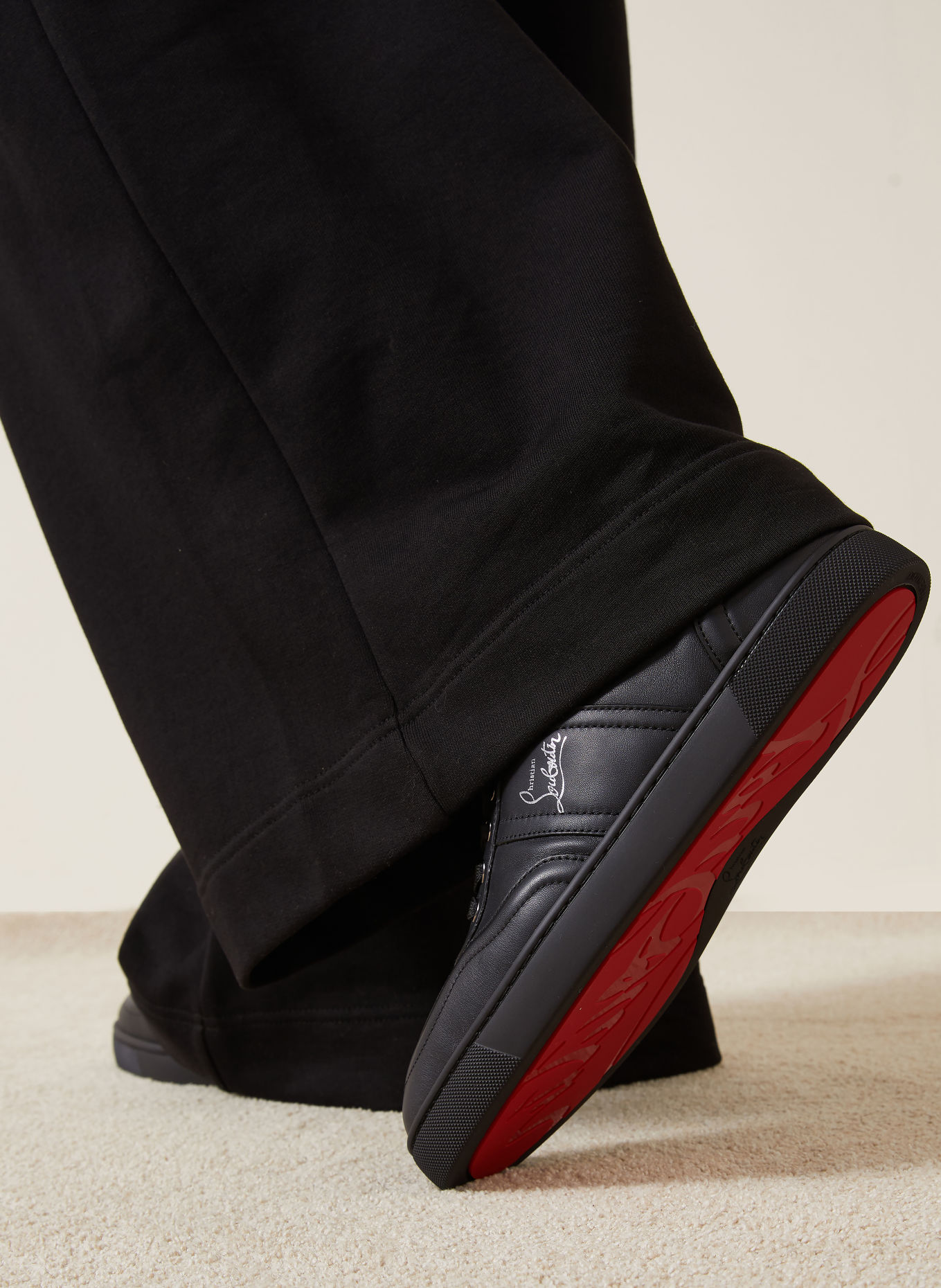 Christian Louboutin RETRO-sneakers: ZWART