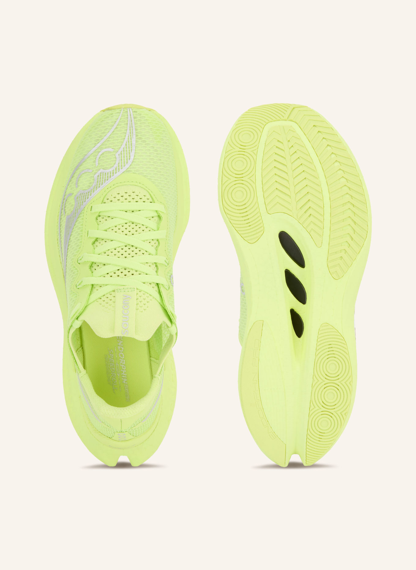 saucony Hardloopschoenen ENDORPHIN PRO 5: NEONGROEN