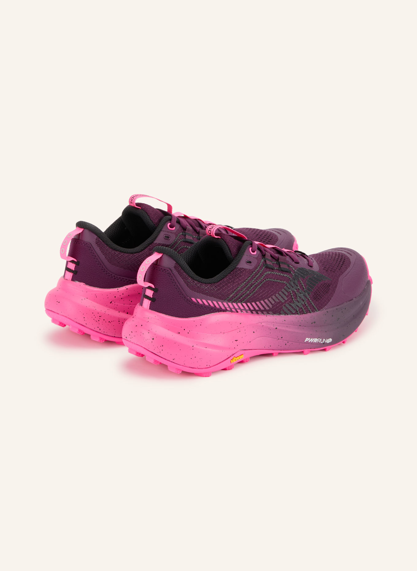 saucony Buty do biegania w terenie XODUS ULTRA 4: FIOLETOWY / JASKRAWY MOCNORÓŻOWY
