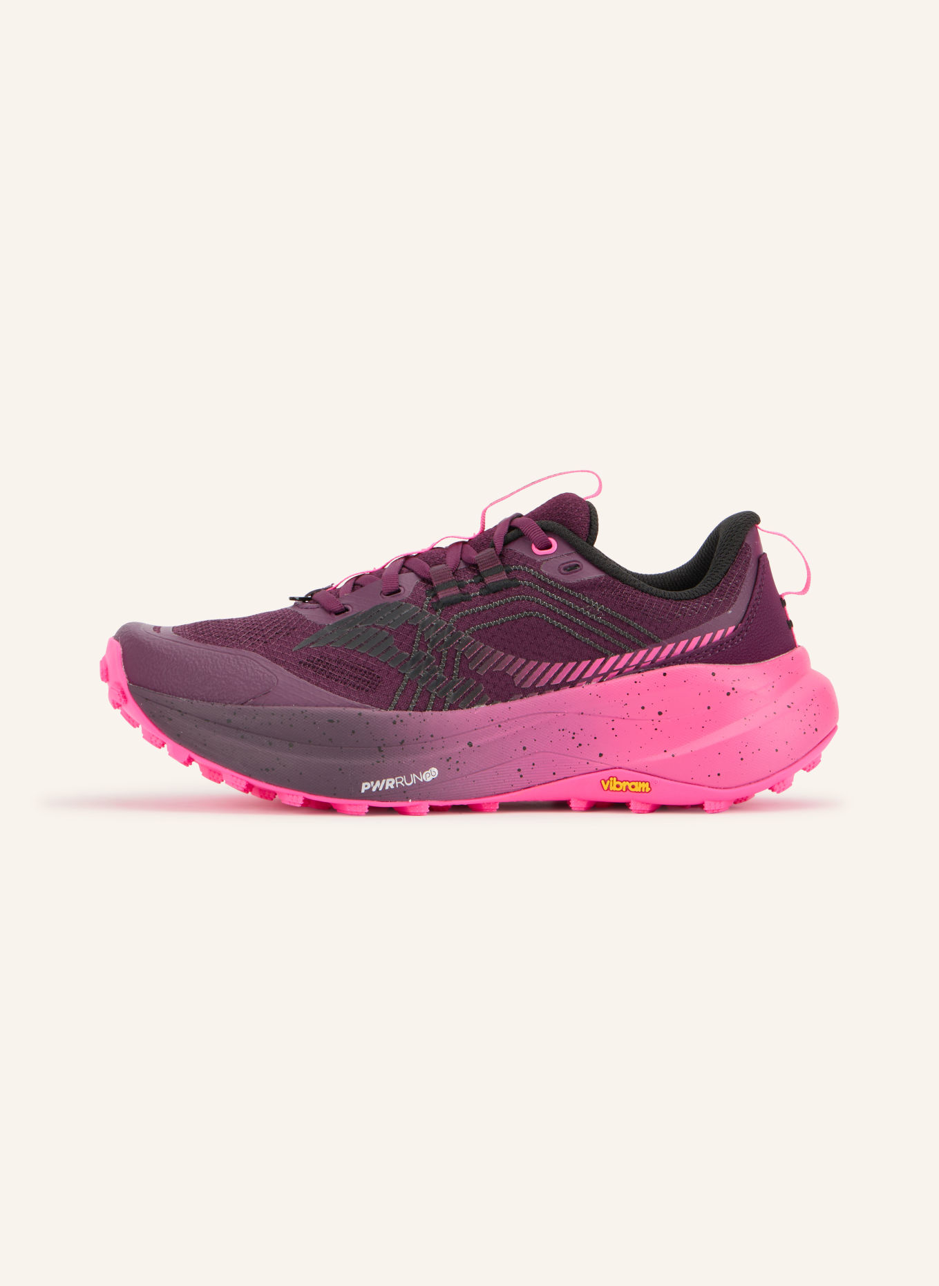 saucony Buty do biegania w terenie XODUS ULTRA 4: FIOLETOWY / JASKRAWY MOCNORÓŻOWY