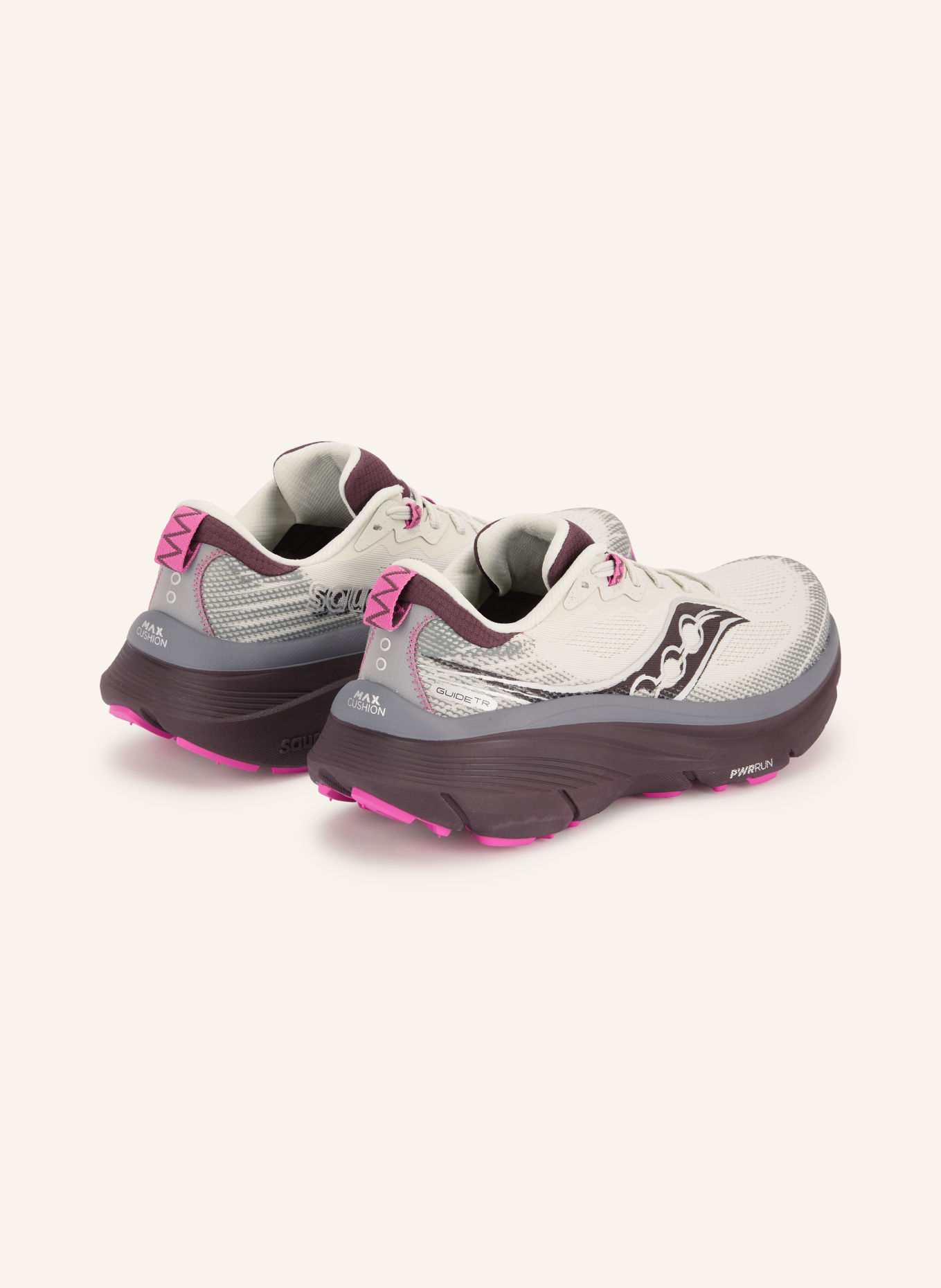 saucony Hardloopschoenen GUIDE TR: WIT / DONKERGRIJS / PAARS