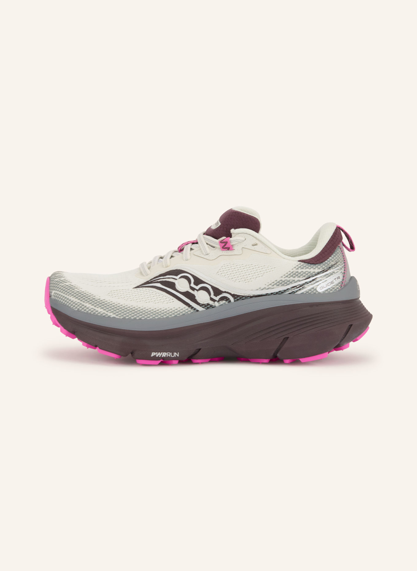 saucony Hardloopschoenen GUIDE TR: WIT / DONKERGRIJS / PAARS