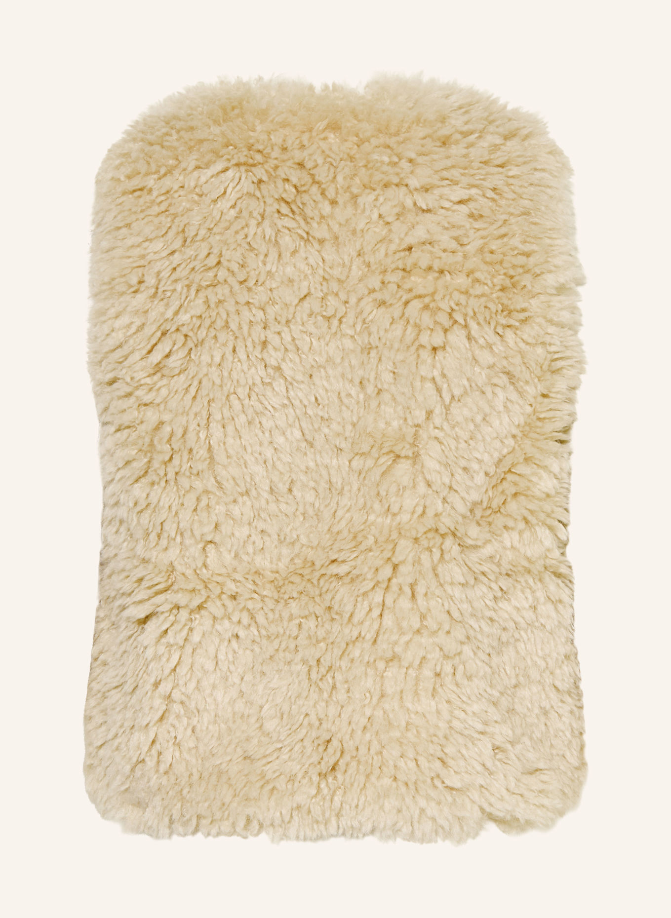 molo Faux Fur Vest: BEIGE