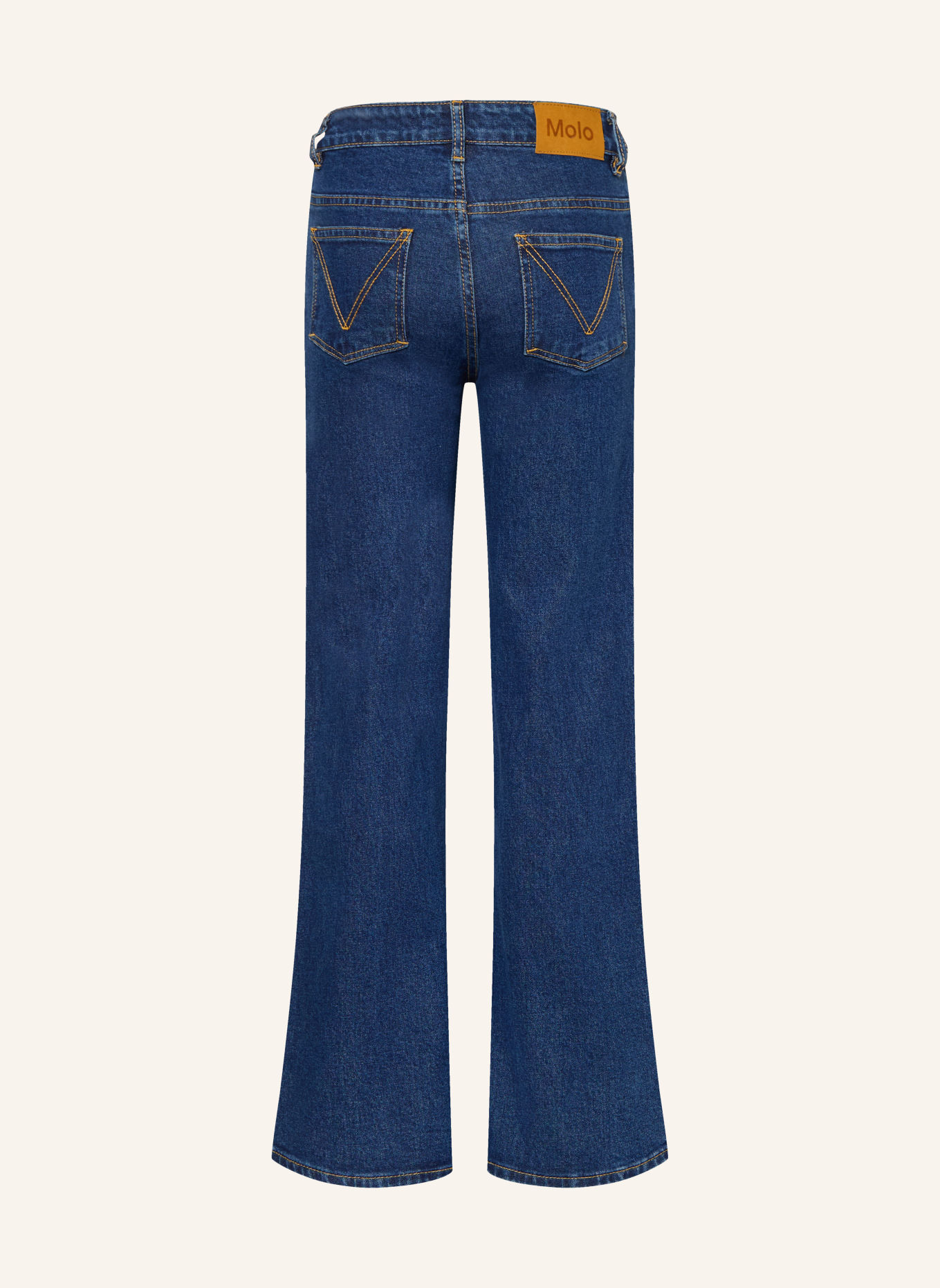 molo Jean ASTA à coupe large: 5850 RINSE WASH BLUE