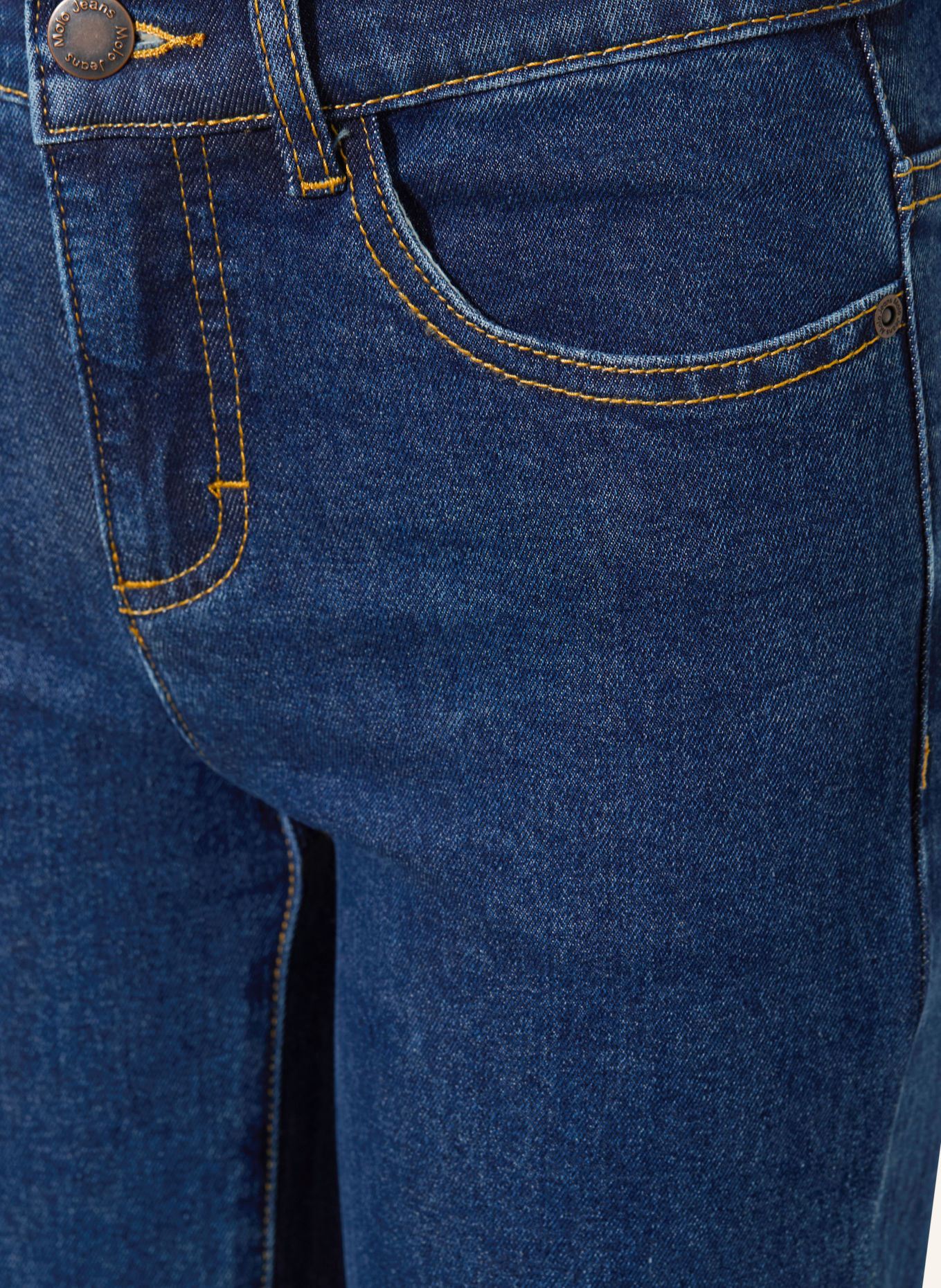 molo Jean ASTA à coupe large: 5850 RINSE WASH BLUE