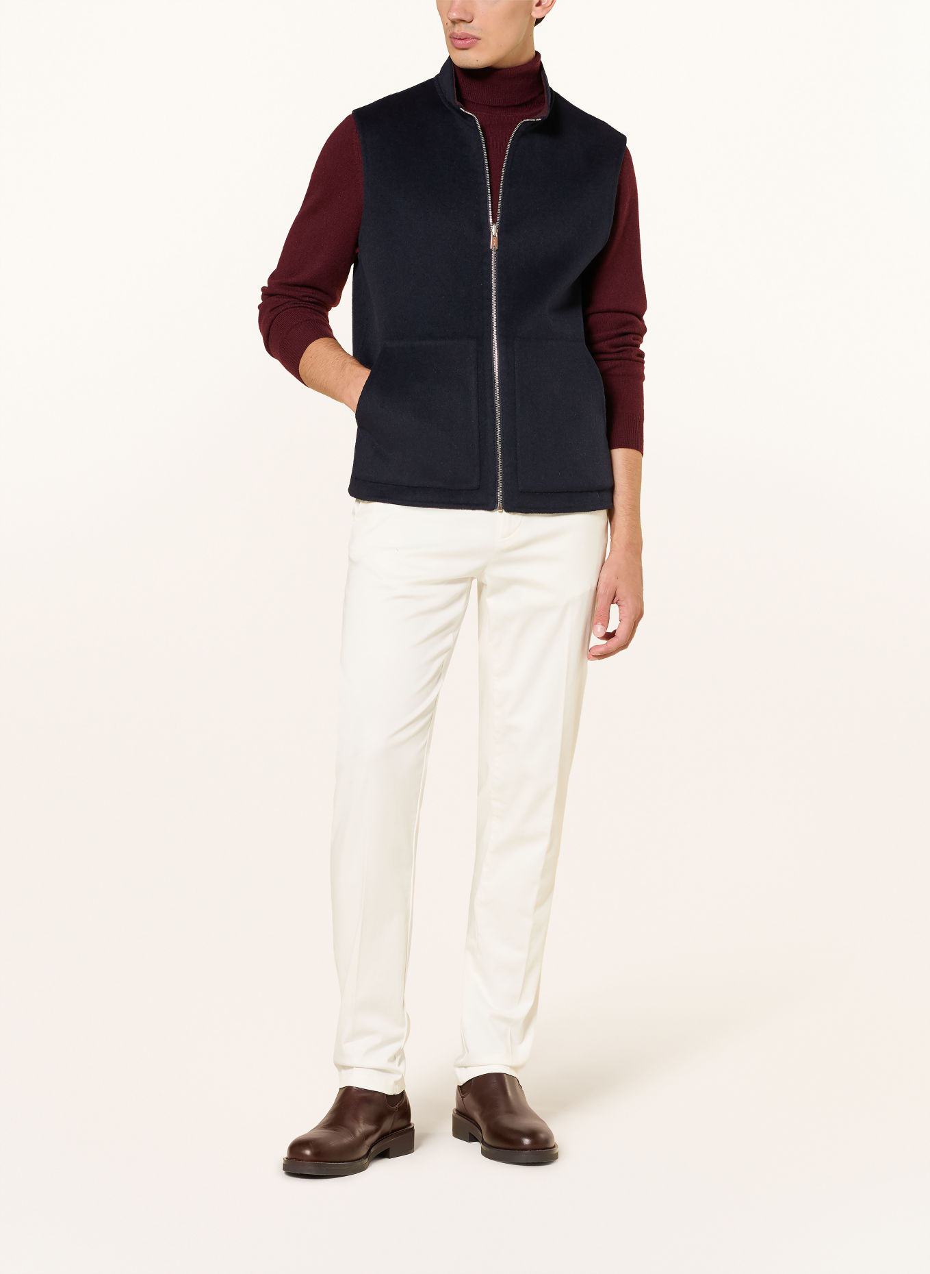 MILESTONE Veste sans manches MSDON: BLEU FONCÉ
