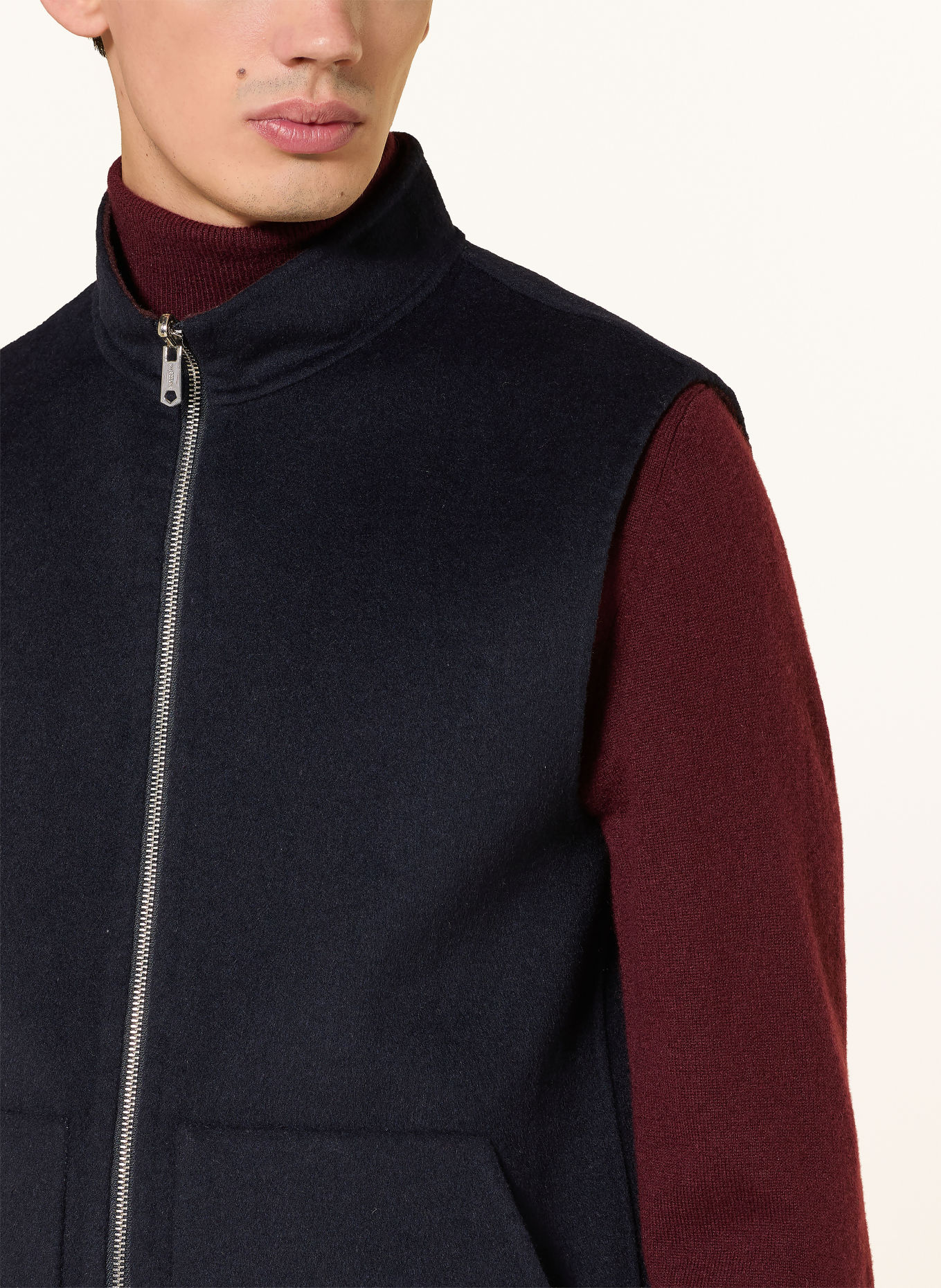 MILESTONE Veste sans manches MSDON: BLEU FONCÉ
