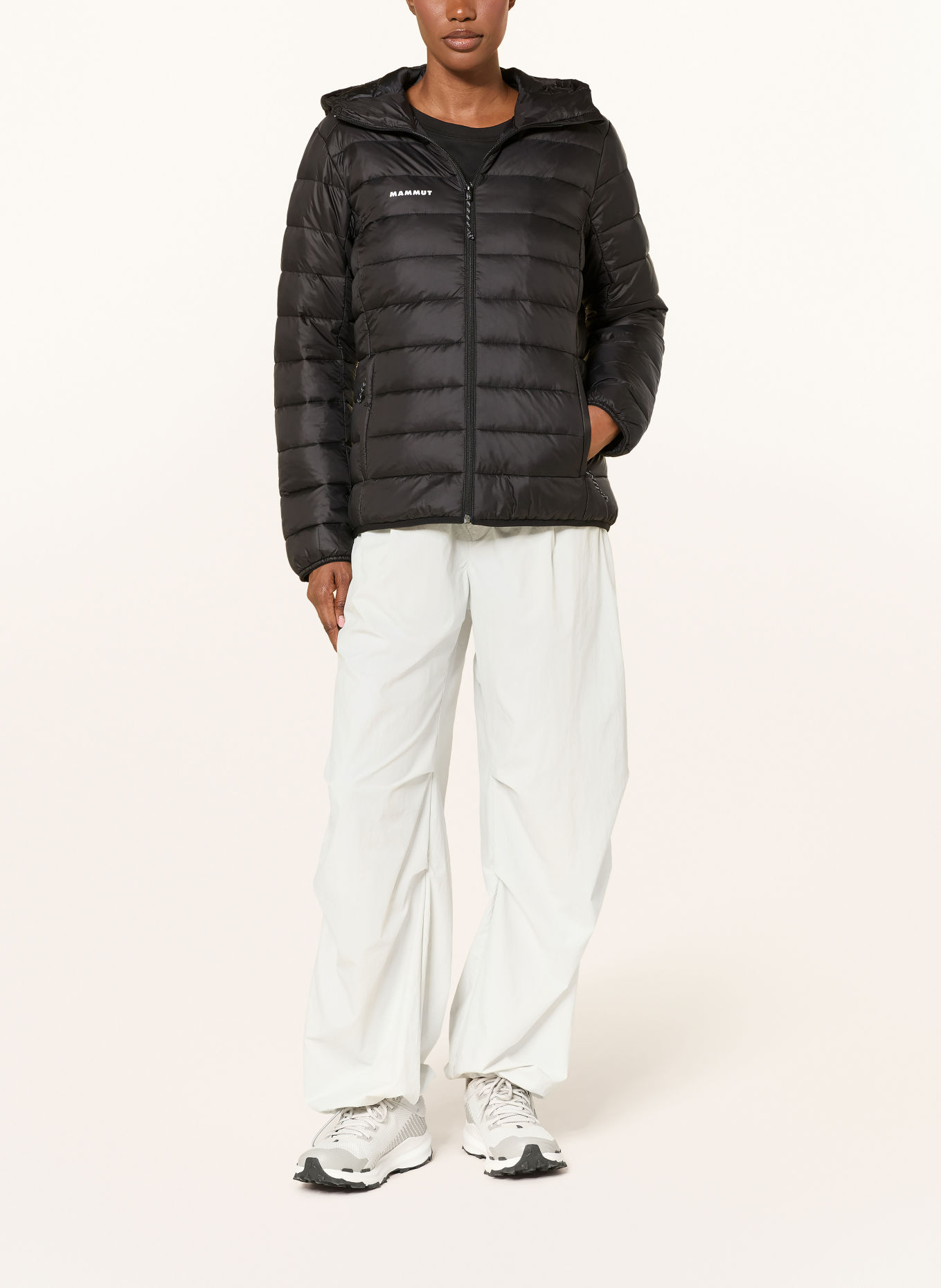 MAMMUT CRAG IN Functional Jacket: BLACK