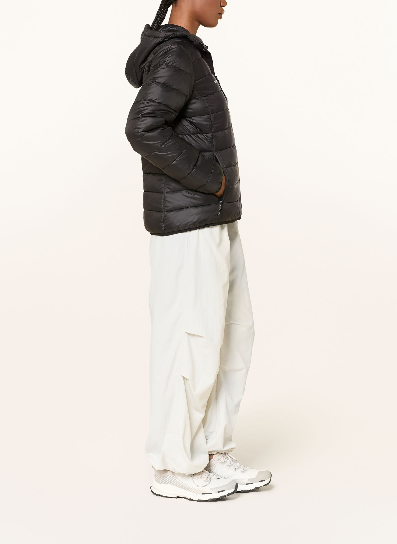 MAMMUT CRAG IN Functional Jacket: BLACK
