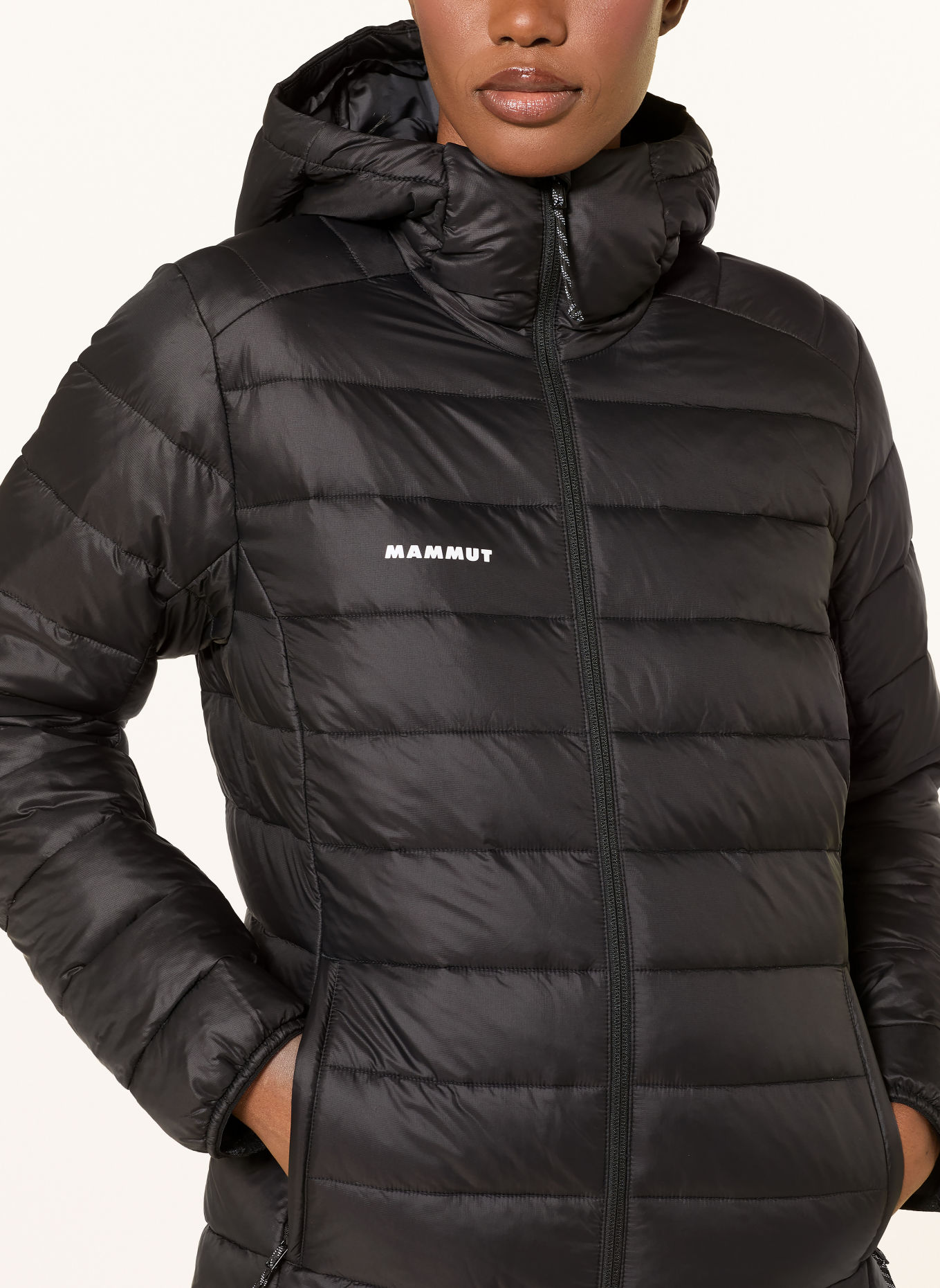 MAMMUT CRAG IN Functional Jacket: BLACK