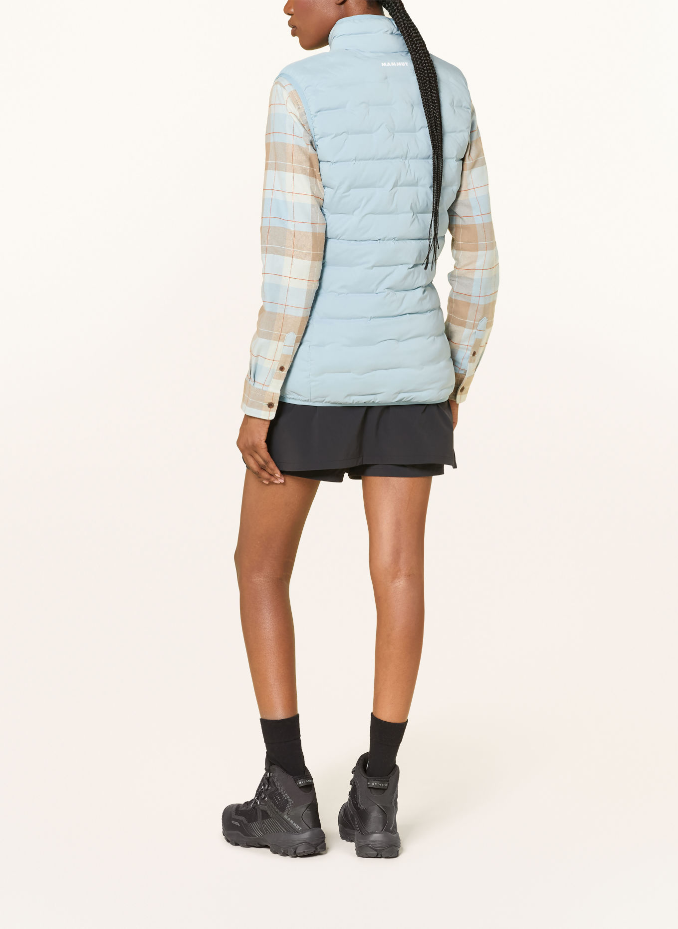 MAMMUT Quilted vest SENDER IN: LIGHT BLUE