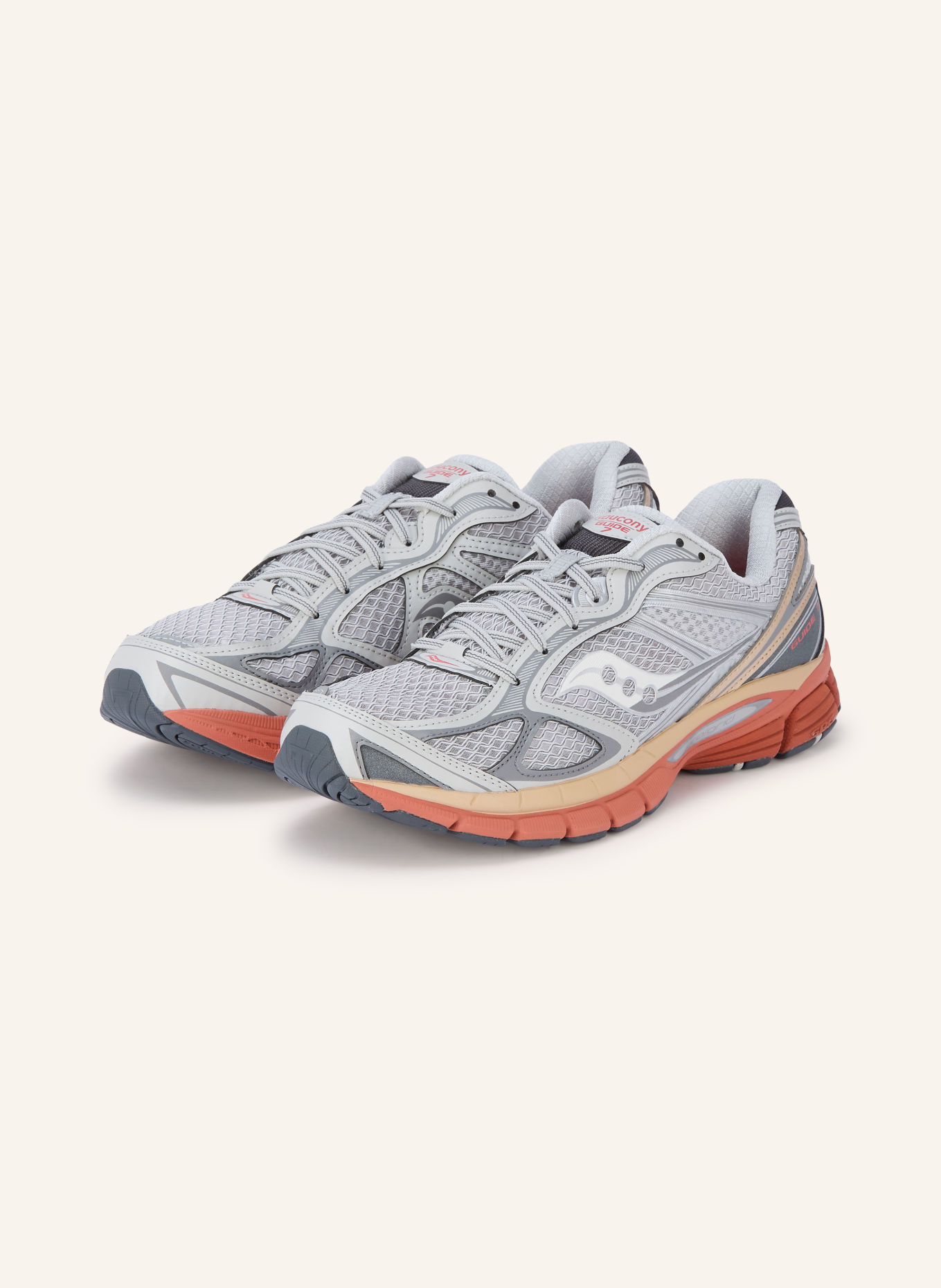 saucony Sneakers PROGRID GUIDE 7: GRIS CLAIR / ARGENT / GRIS FONCÉ
