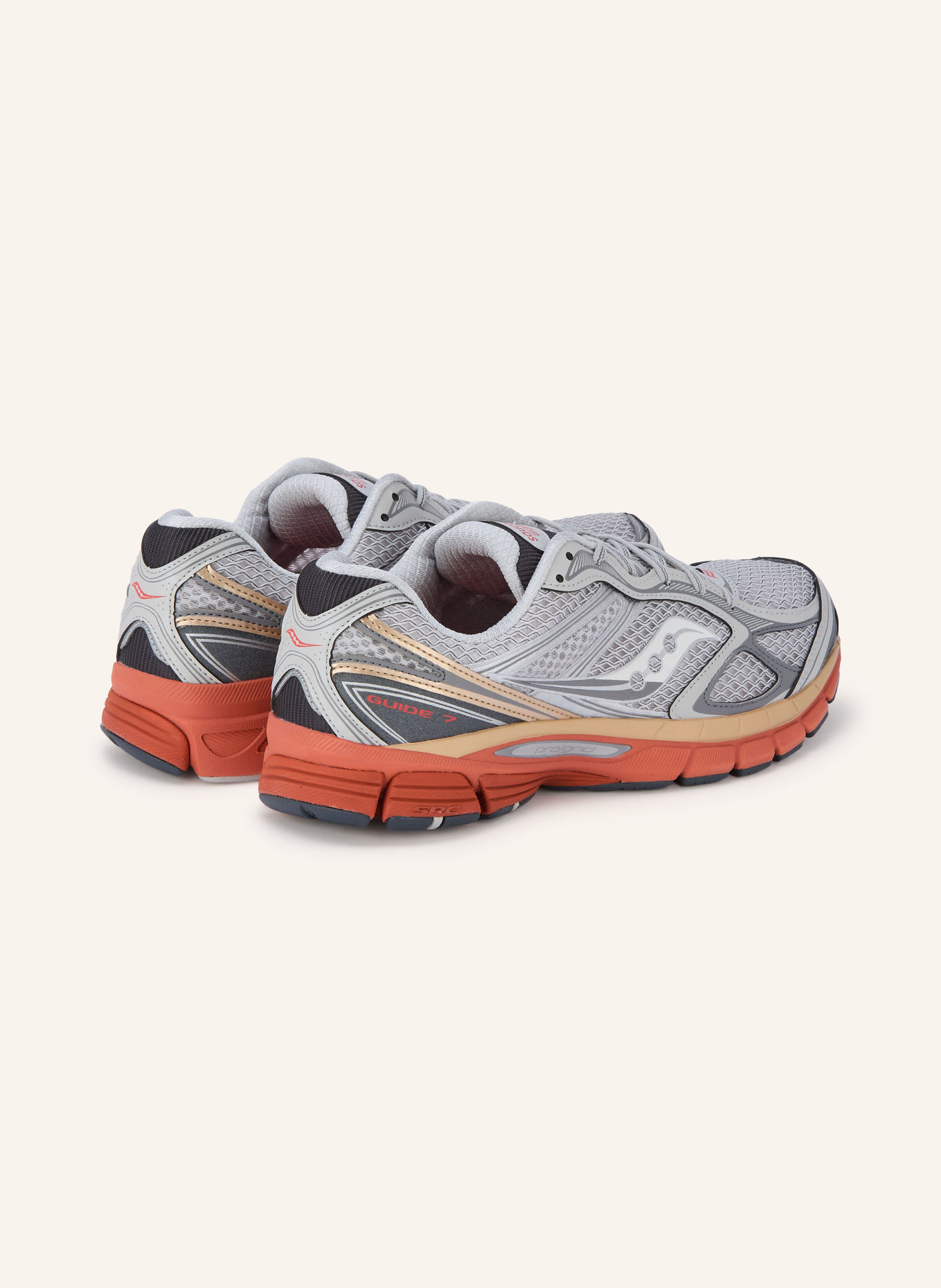 saucony Sneakers PROGRID GUIDE 7: GRIS CLAIR / ARGENT / GRIS FONCÉ