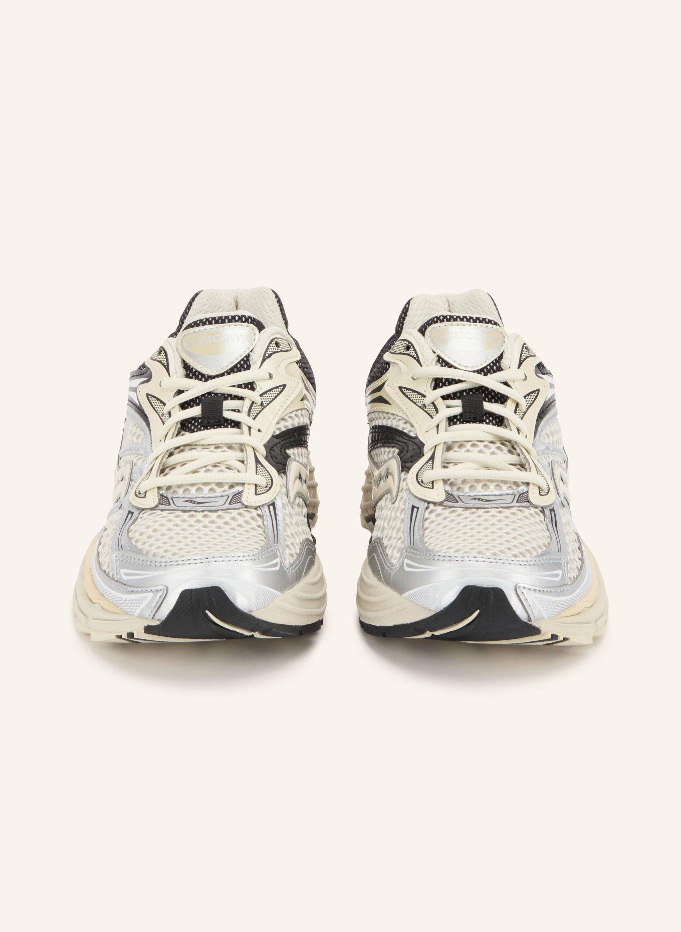 saucony PROGRID OMNI 9 Sneakers: CREAM / SILVER / BLACK