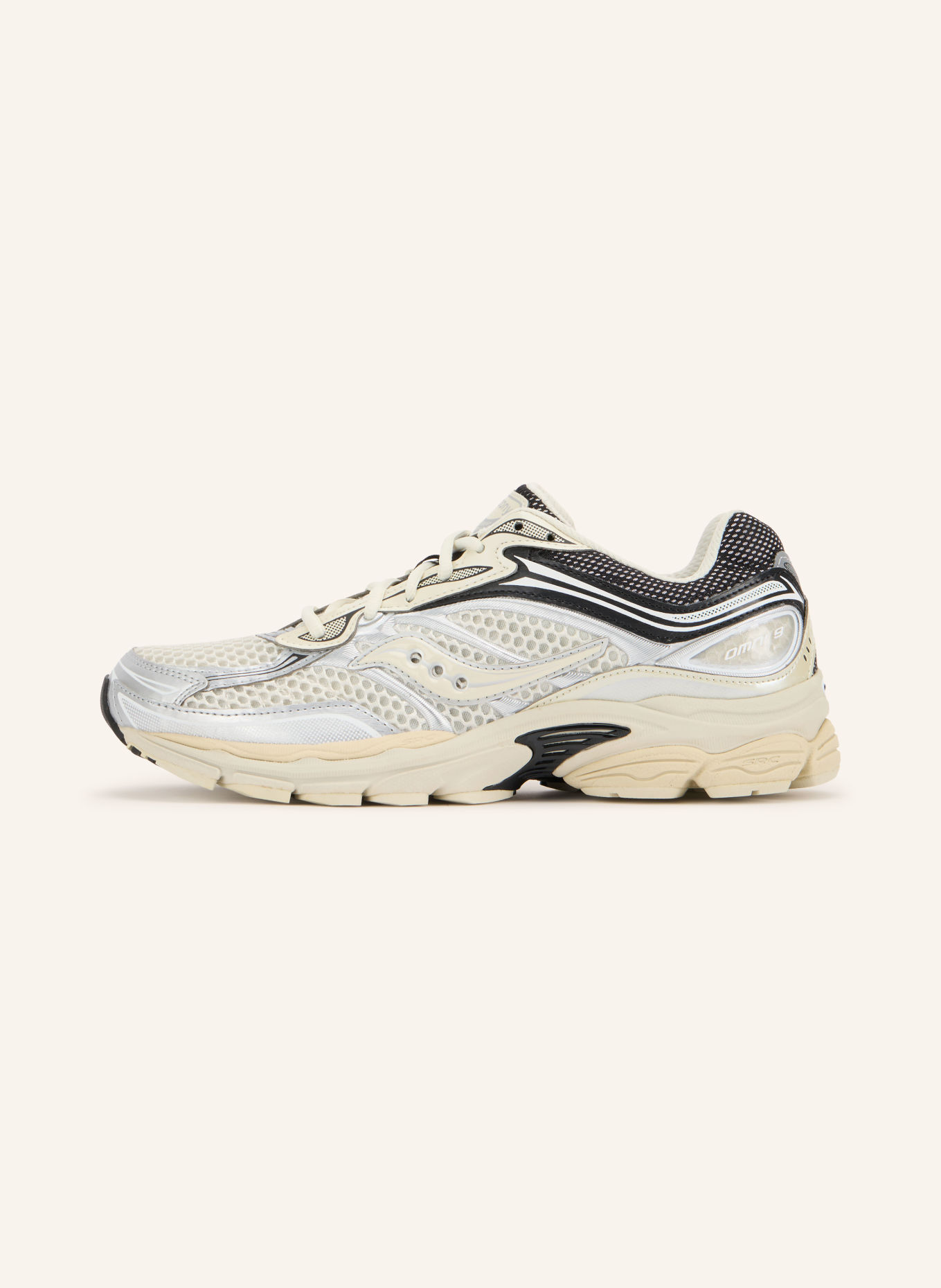 saucony PROGRID OMNI 9 Sneakers: CREAM / SILVER / BLACK