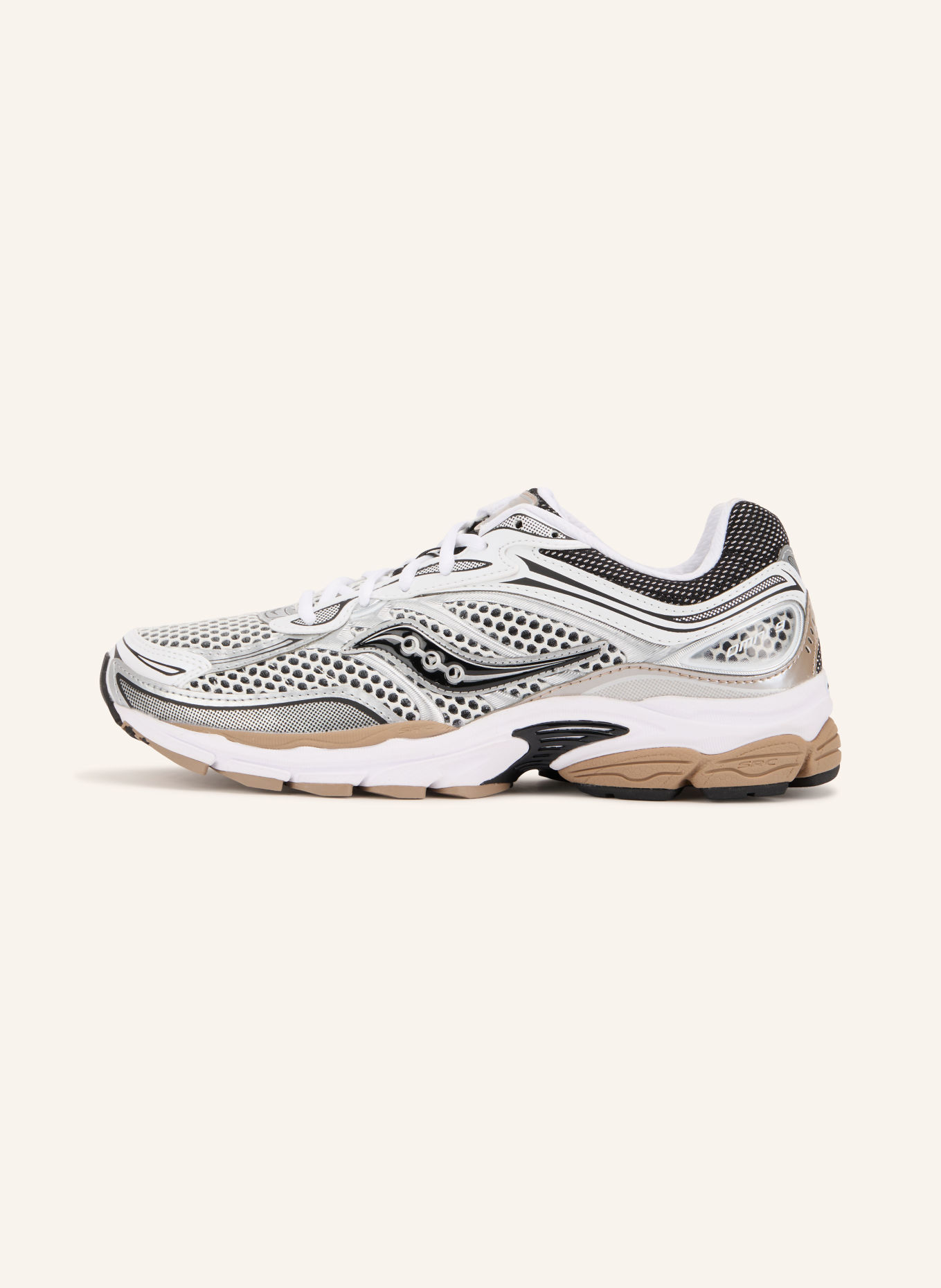 saucony PROGRID OMNI 9 Sneakers: SILVER / WHITE / BLACK