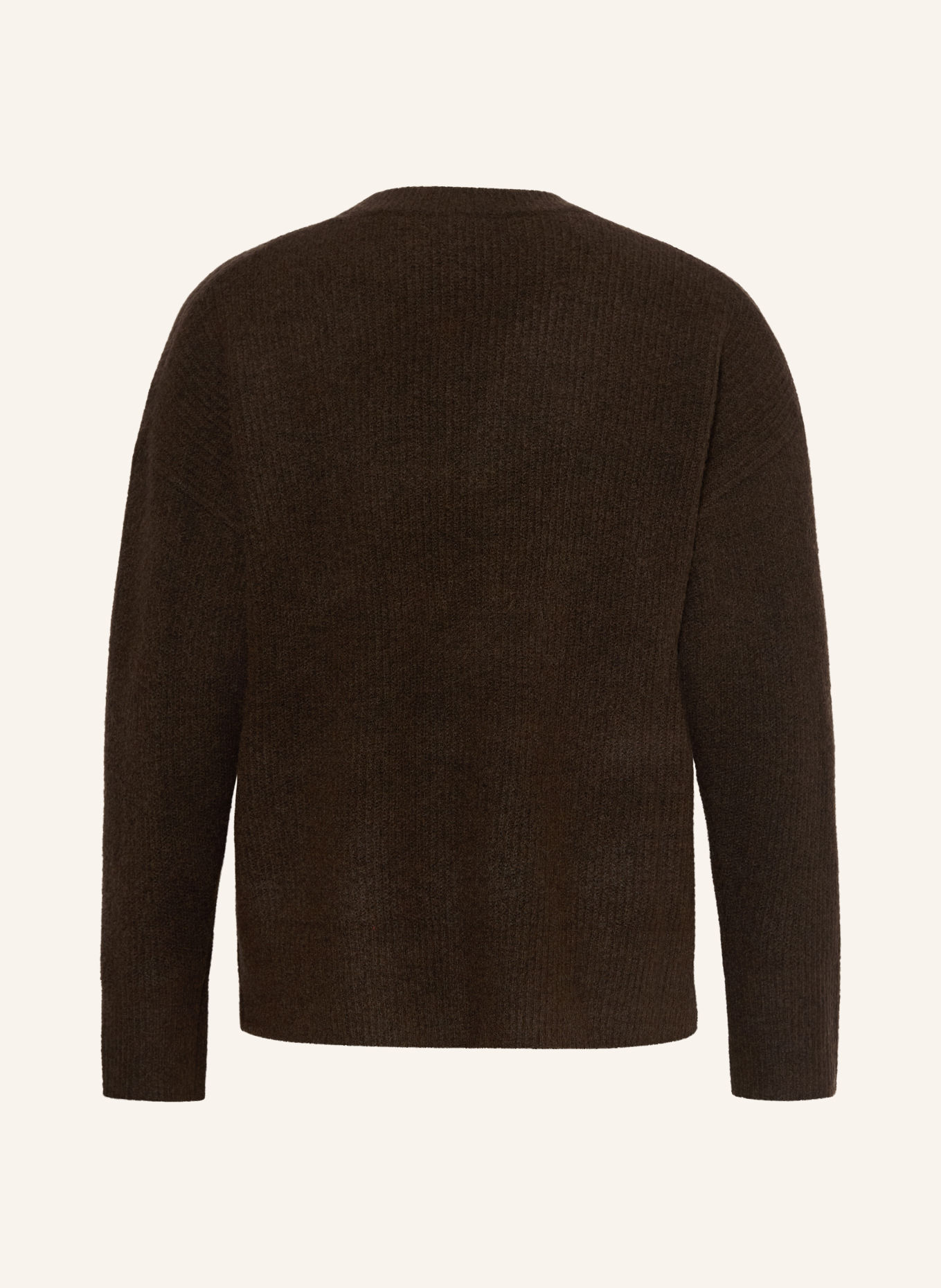 ONLY Sweater: DARK BROWN / ECRU