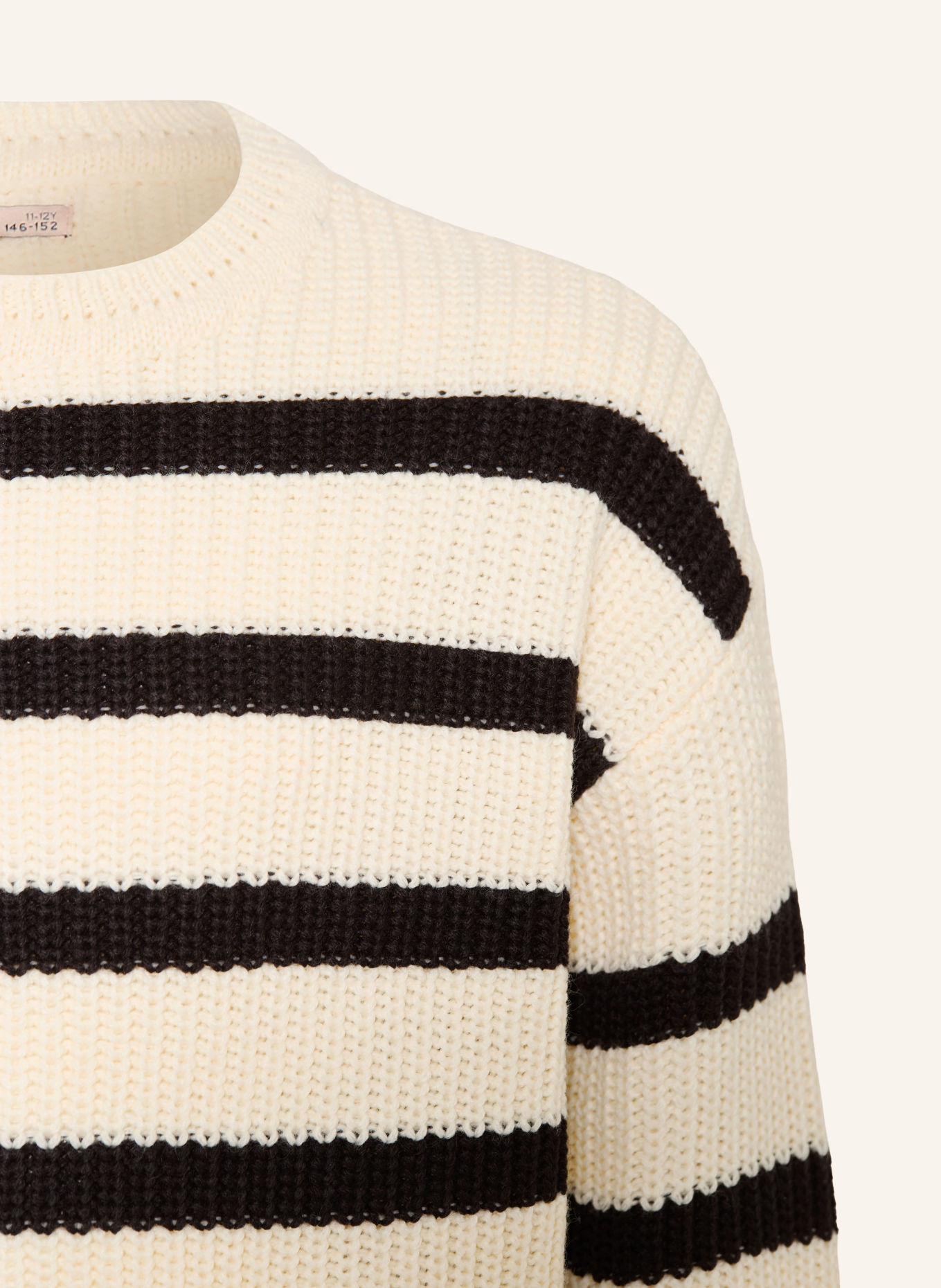 ONLY Pullover: ECRU / SCHWARZ