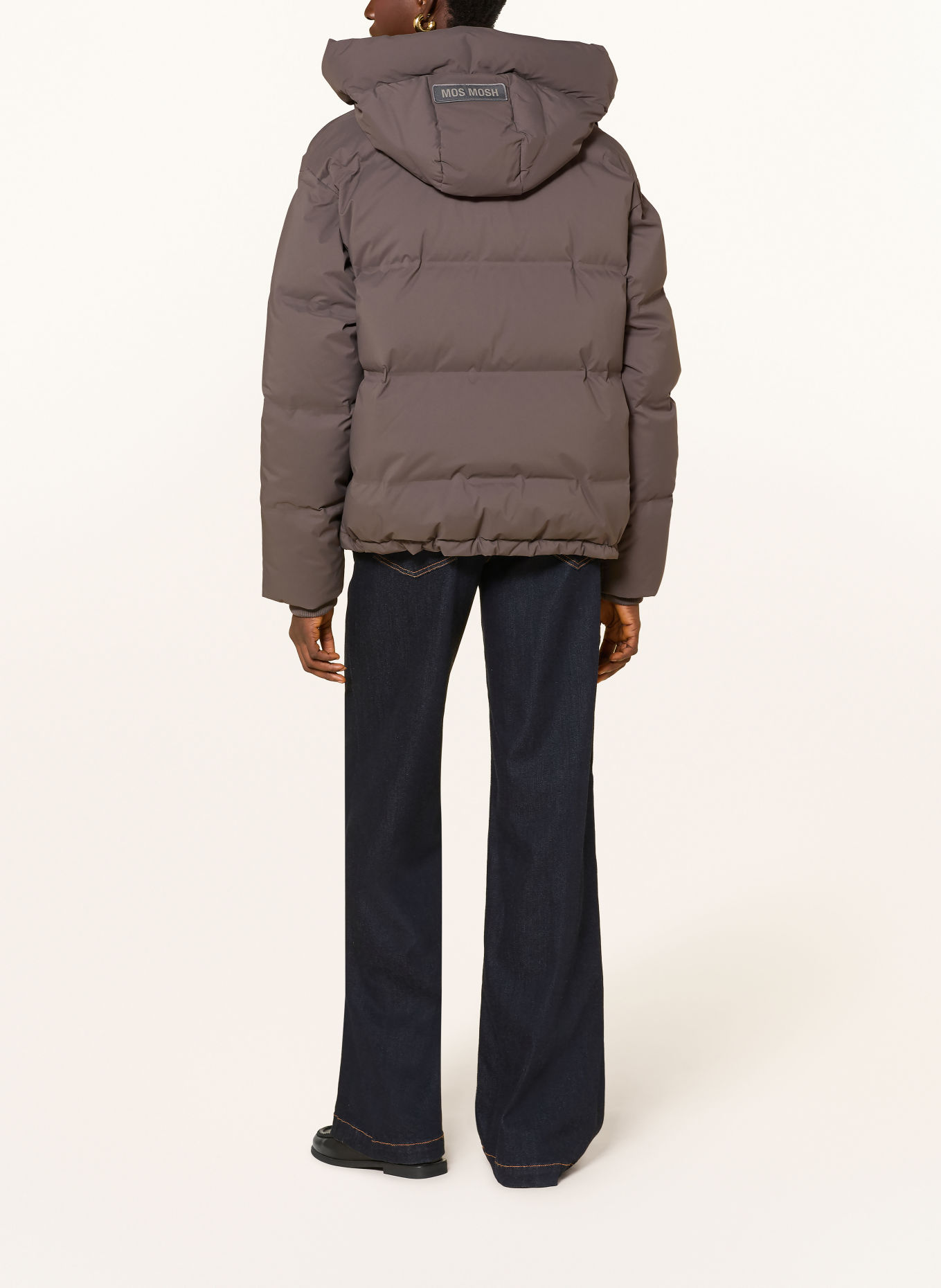 MOS MOSH MMJILLY Down Jacket: TAUPE