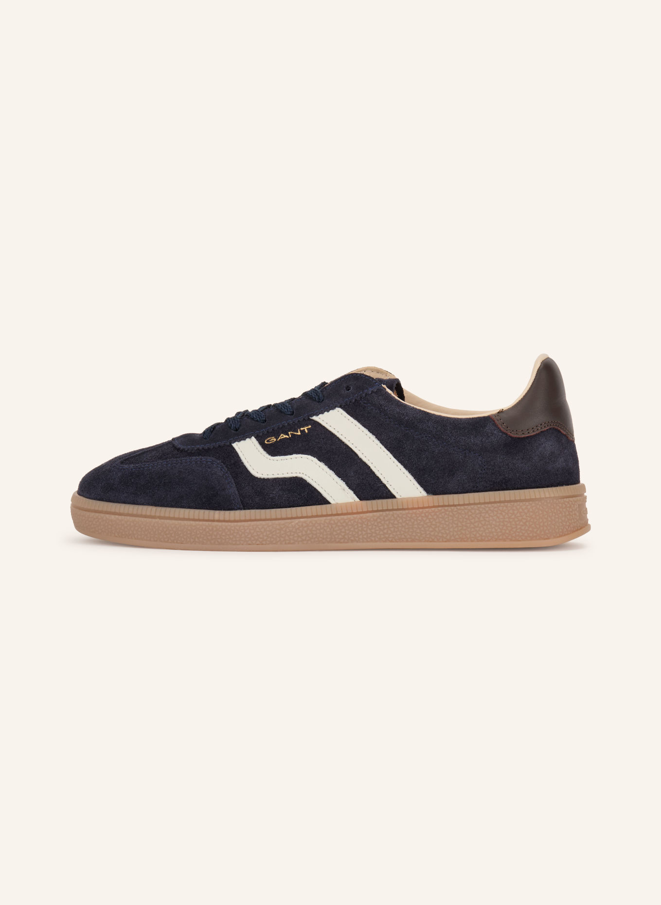 GANT Sneaker CUZIMA: DUNKELBLAU / DUNKELBRAUN / WEISS