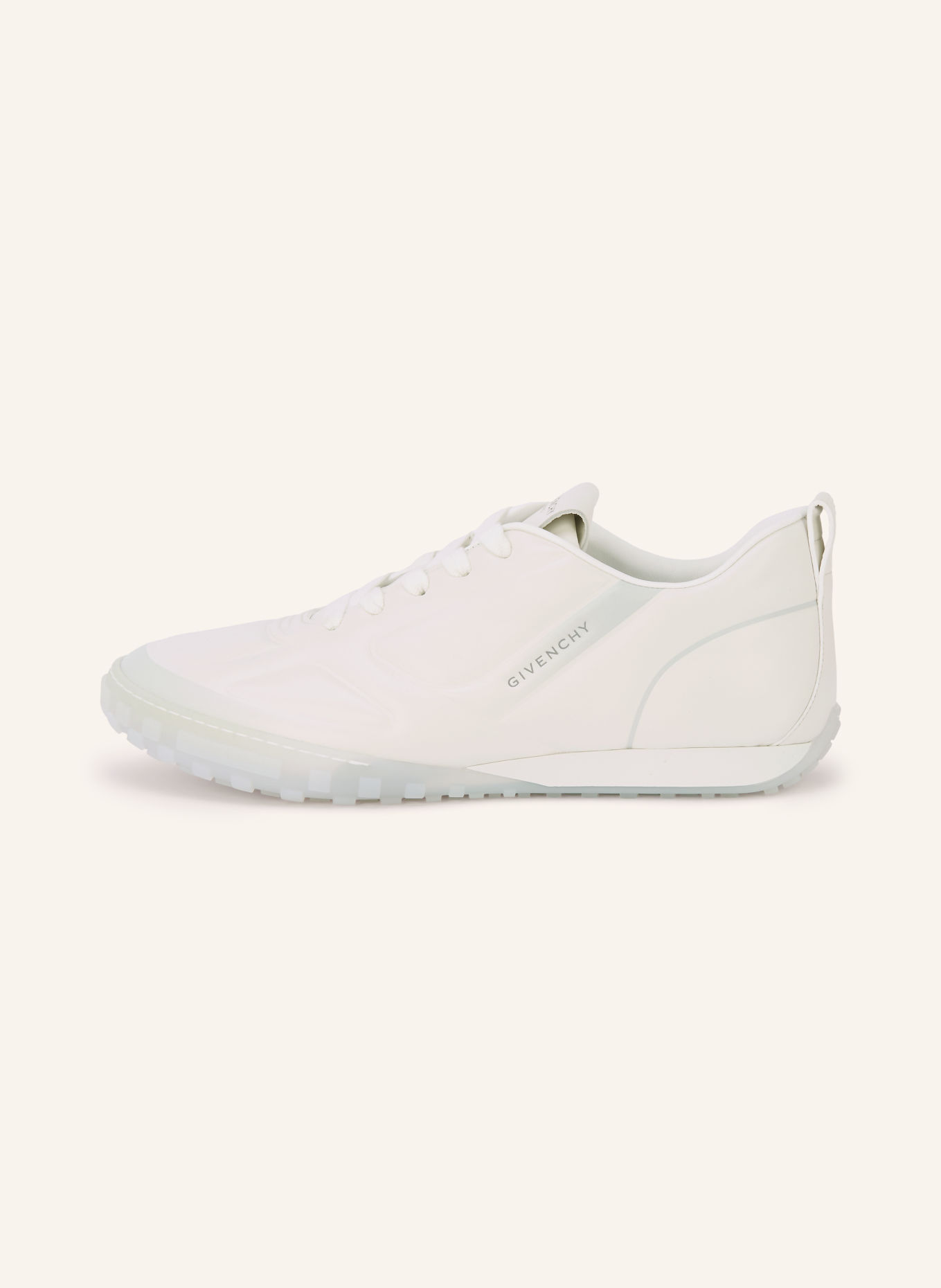 GIVENCHY Sneakersy NEW GLIDE: BIAŁY / JASNOCZARY