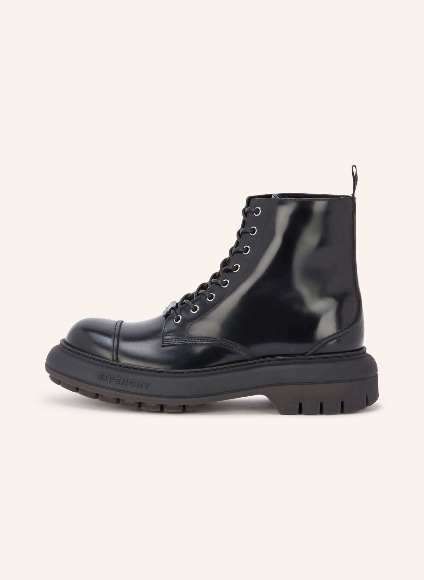 GIVENCHY Botki sznurowane: CZARNY