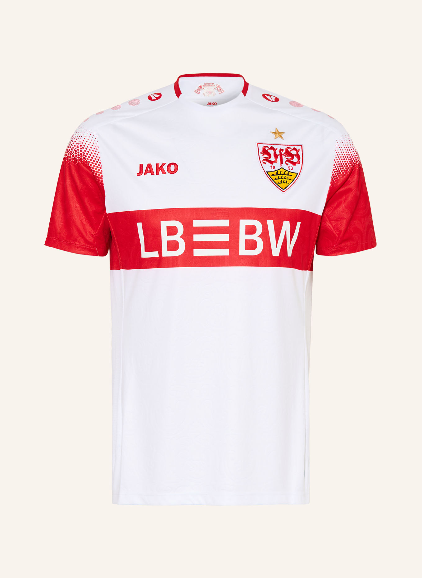 VfB Stuttgart VFB STUTTGART 2026/27 Home jersey: WHITE / RED