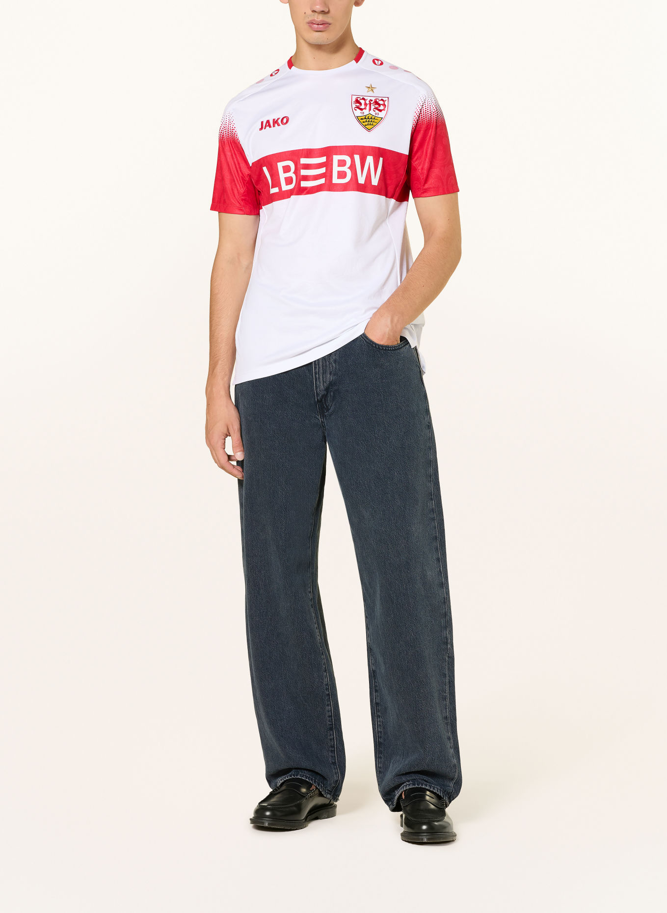 VfB Stuttgart VFB STUTTGART 2026/27 Home jersey: WHITE / RED