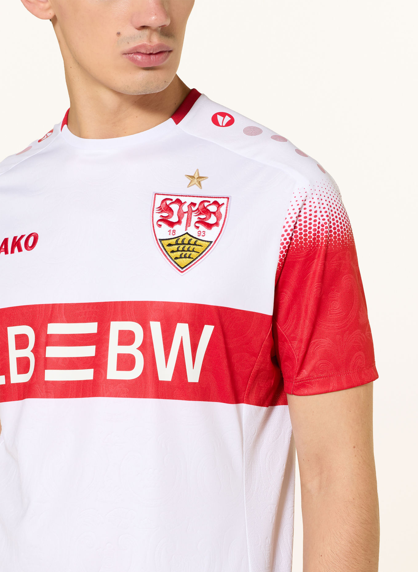VfB Stuttgart VFB STUTTGART 2026/27 Home jersey: WHITE / RED