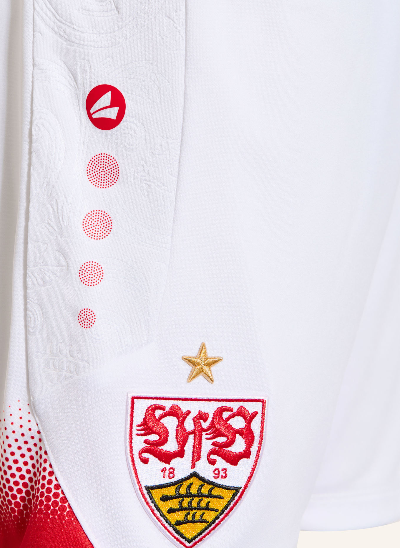 VfB Stuttgart Short: BLANC / ROUGE